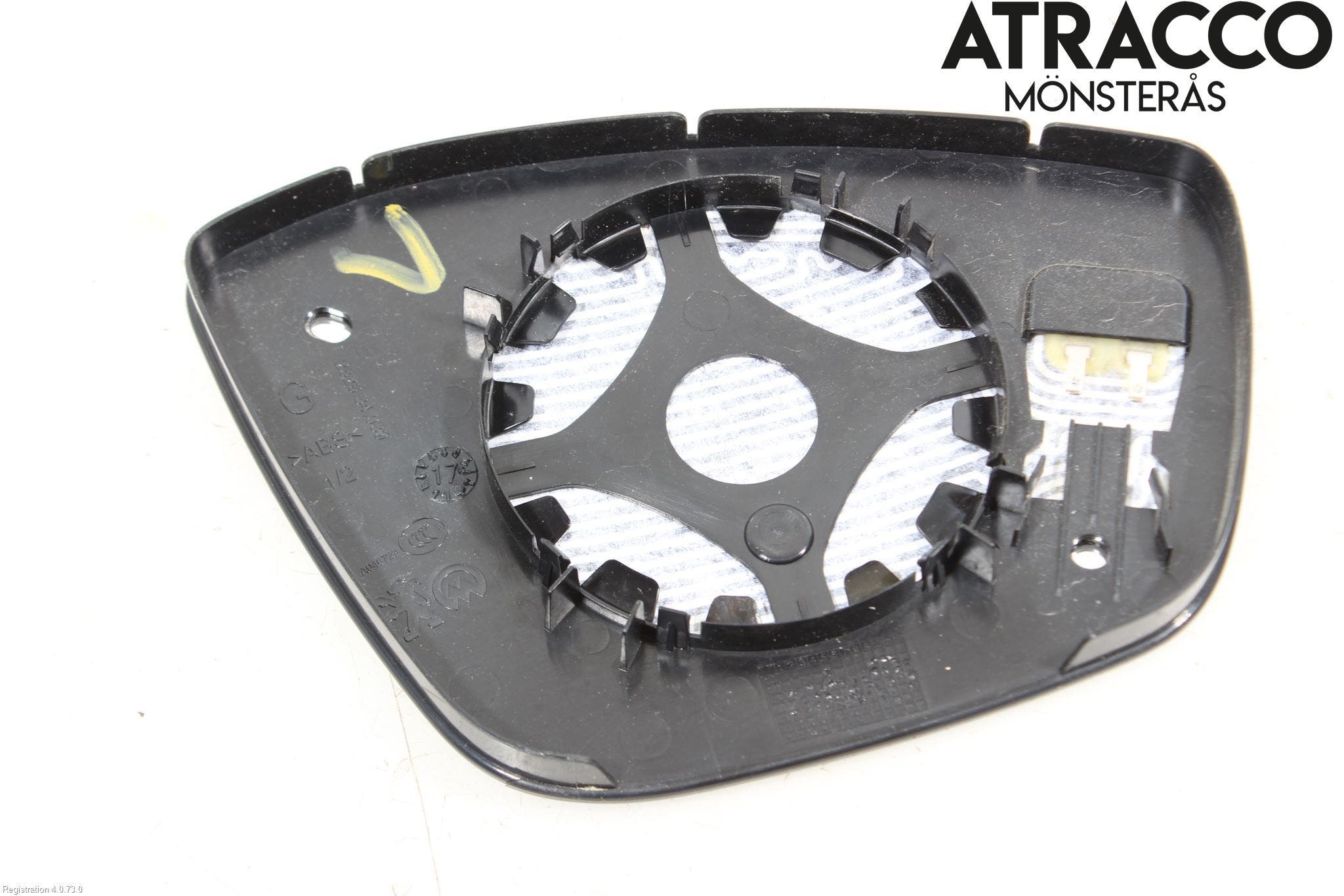 Peugeot 2008 13-20 Spegelglas Vä