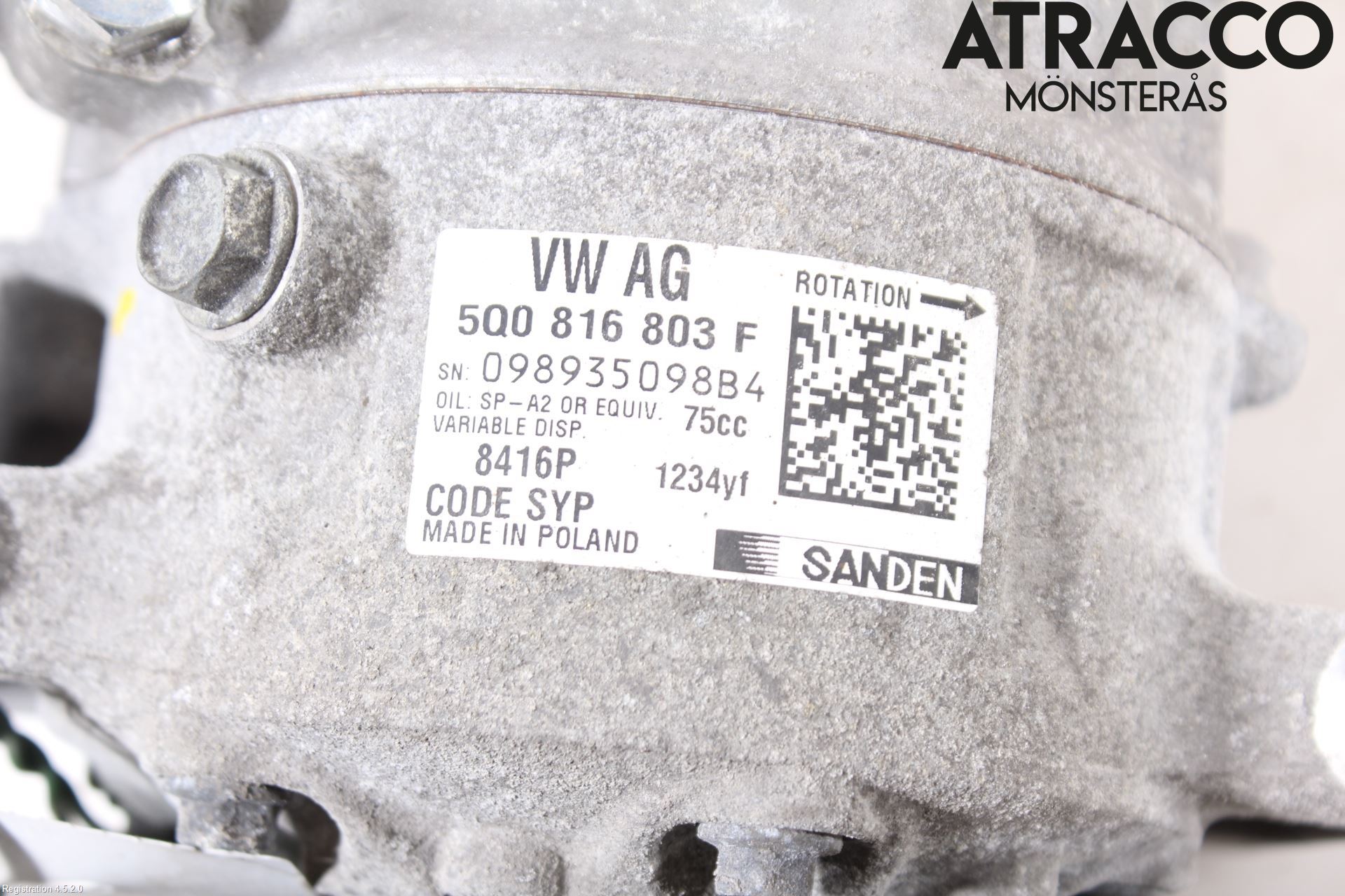 Skoda FABIA 15-21 Ac Kompressor