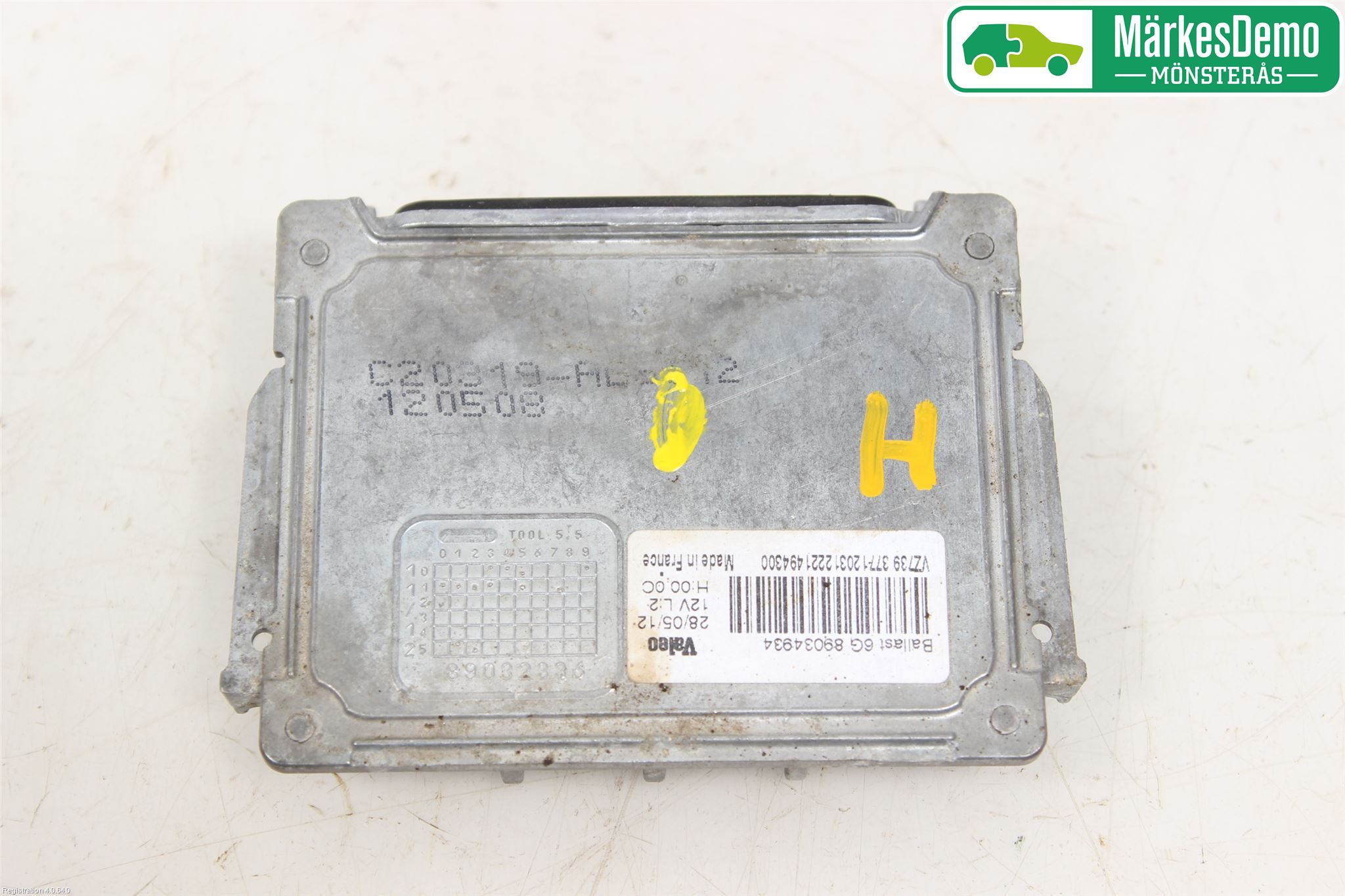 Peugeot 508 11-18 Styrenhet Strålkastare