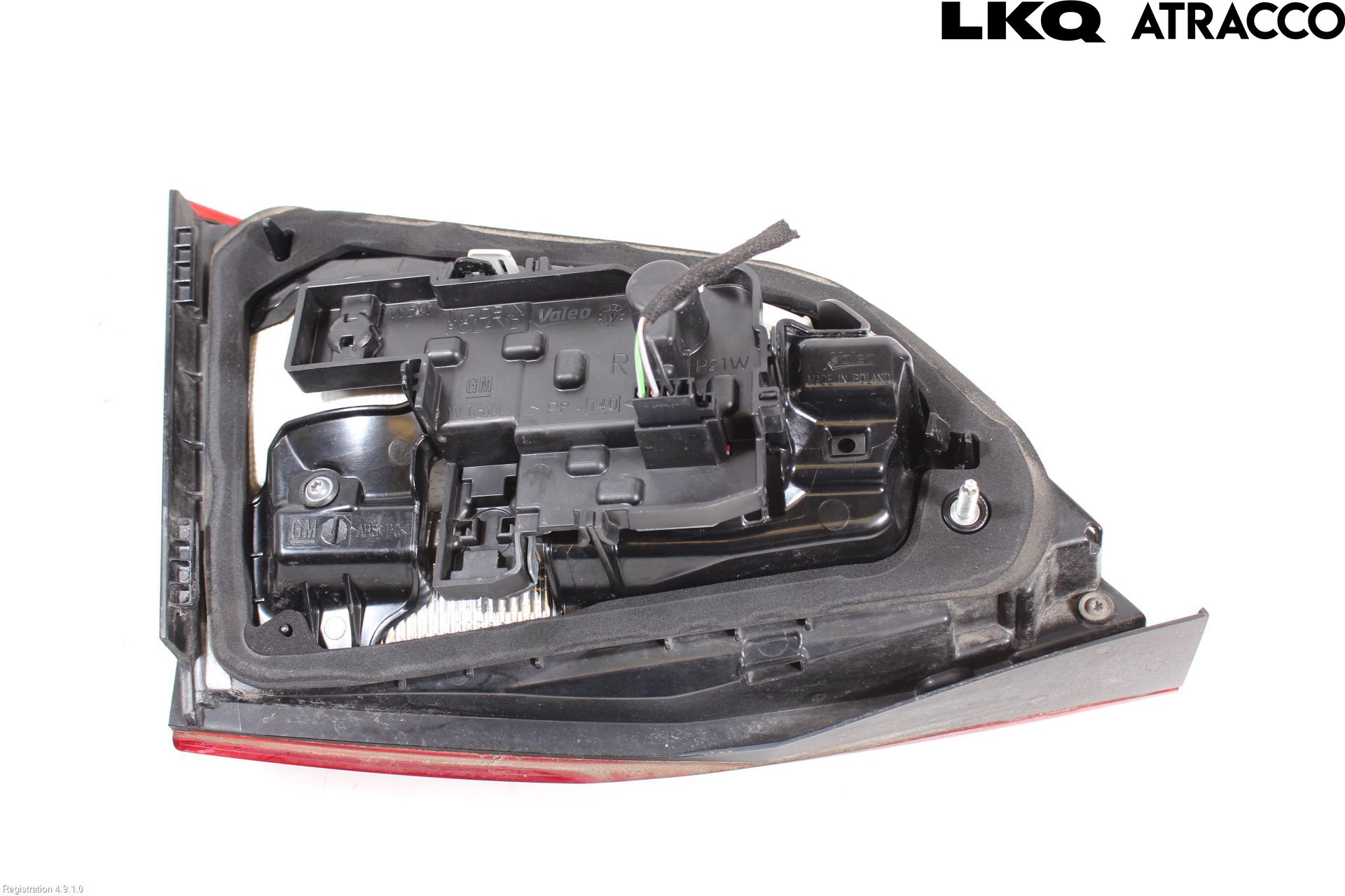 Opel ASTRA K 16-22 Bakljus Lucka Hö