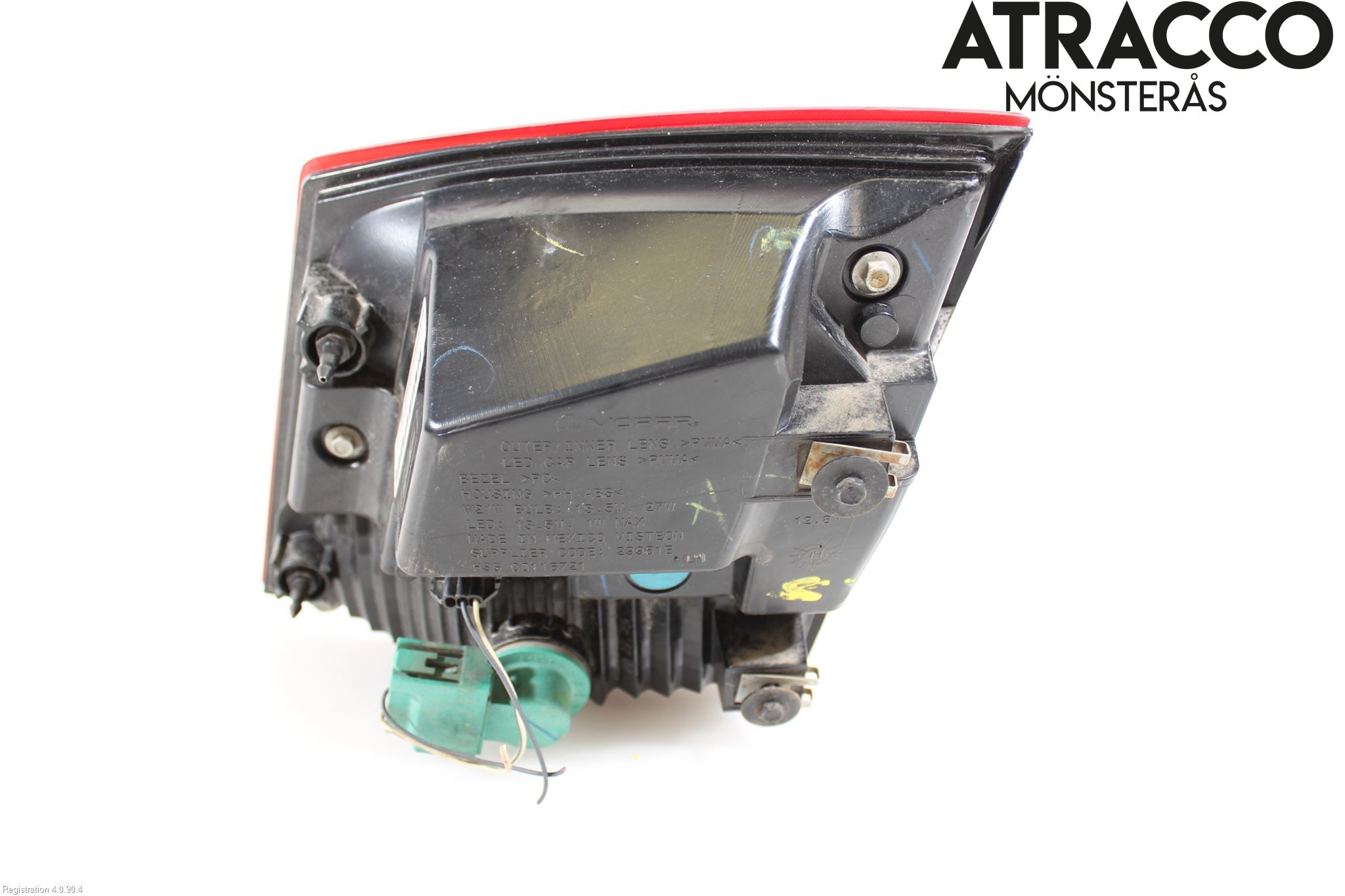 Fiat FREEMONT Bakljus Lucka Vä