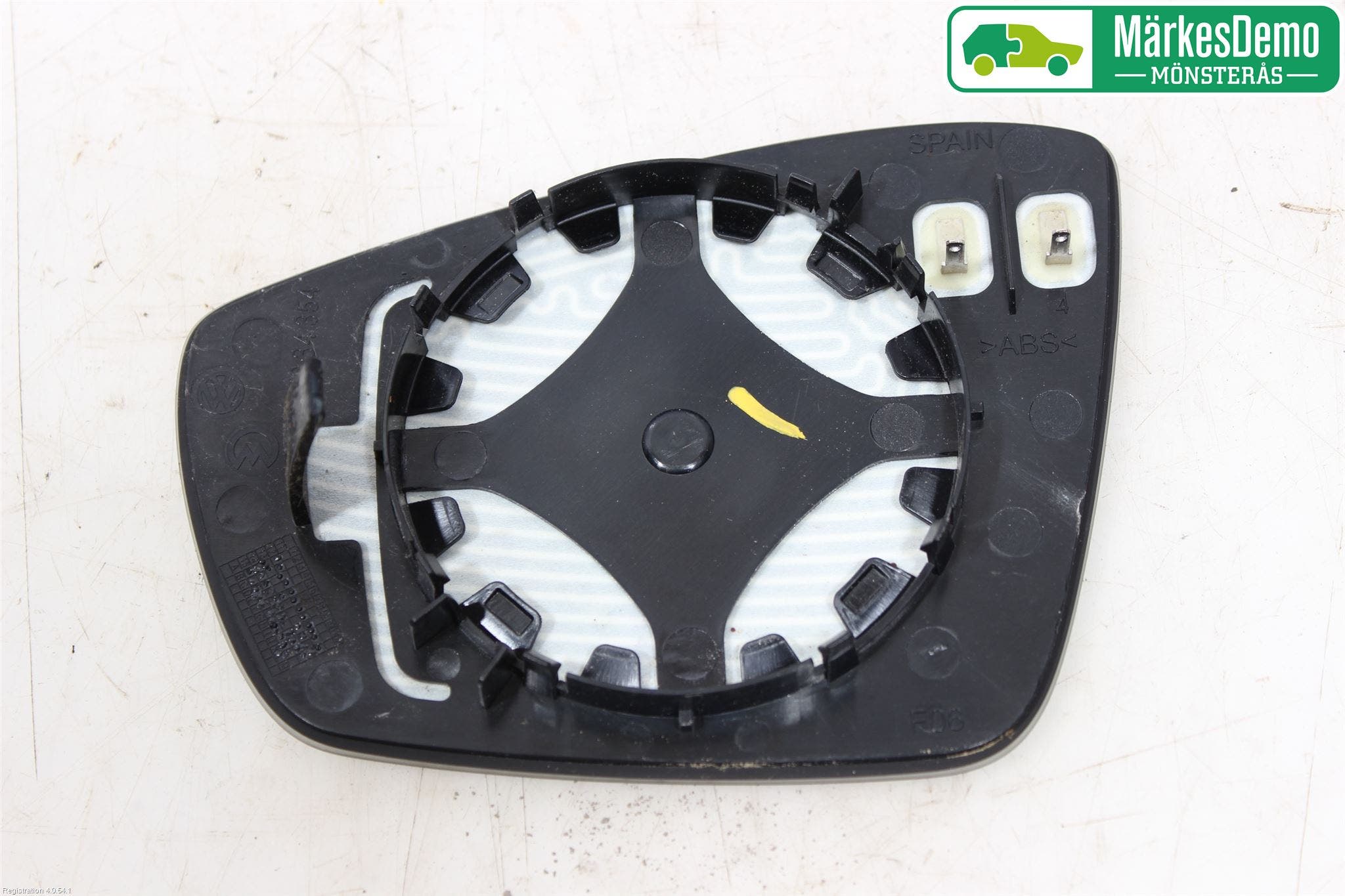 Volkswagen VW POLO 10-17 Spegelglas Hö