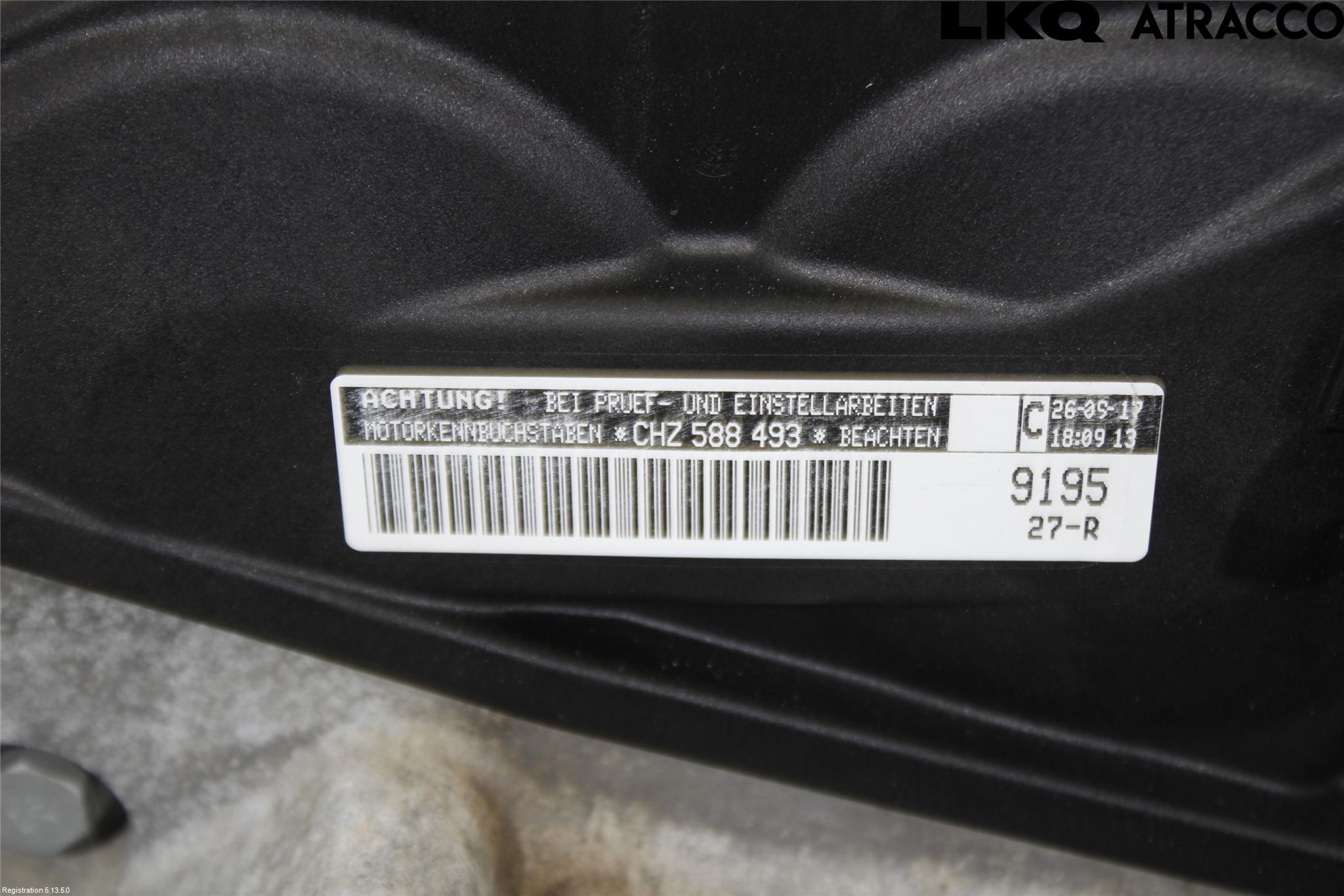 Volkswagen VW GOLF / E-GOLF VII 13-20 Motor Bensin