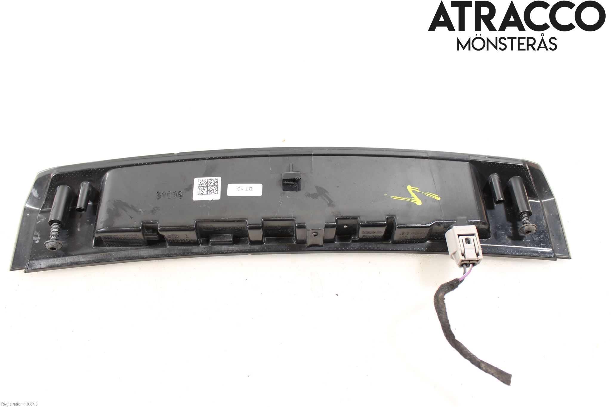Opel ASTRA K 16-22 Bromsljus Bakruta