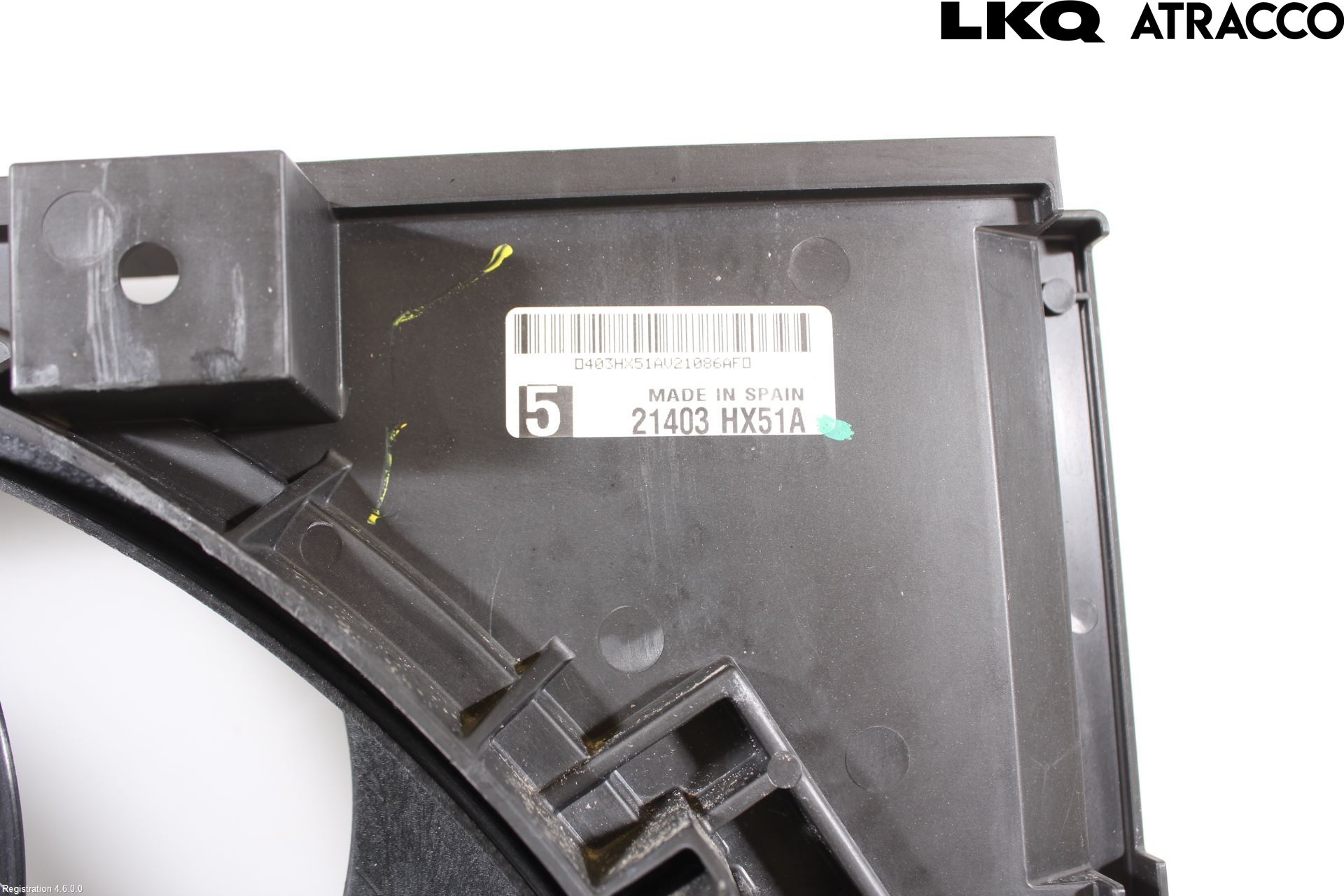 Nissan PULSAR Kylfläkt El