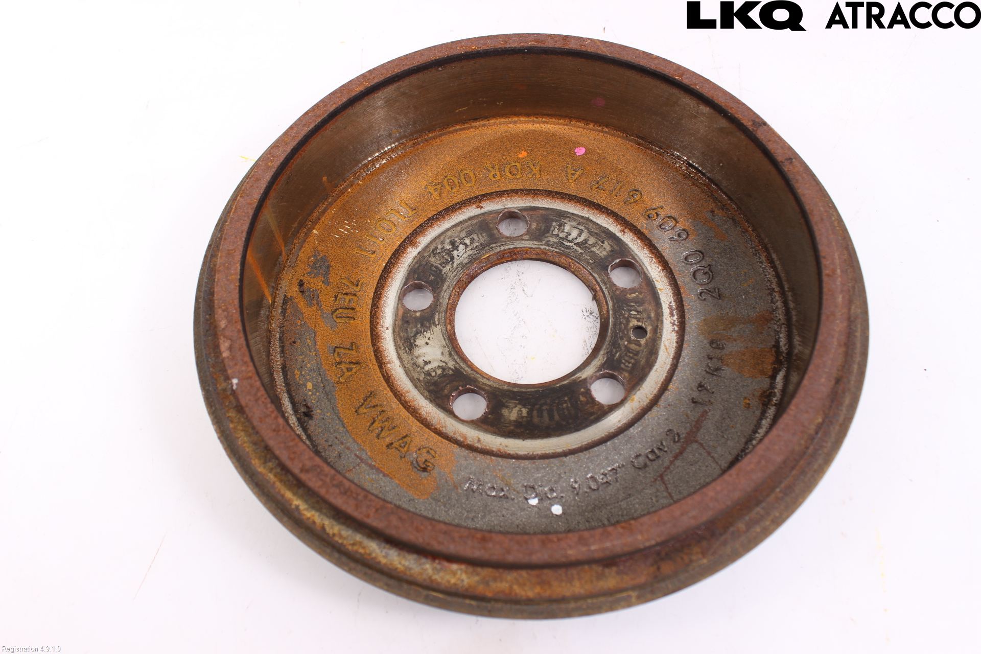 Volkswagen VW POLO VI 18->> Bromstrumma Bak