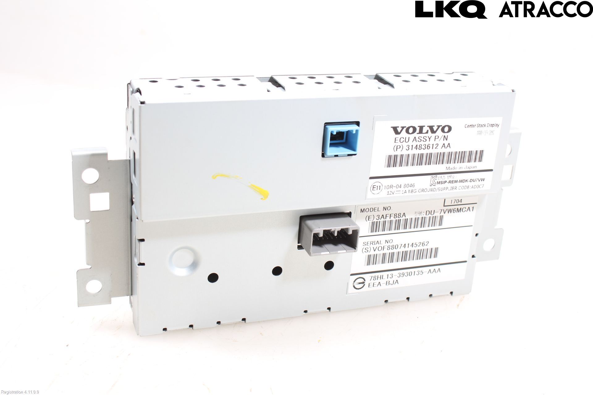 Volvo XC60 14-17 Multifunktionsdisplay