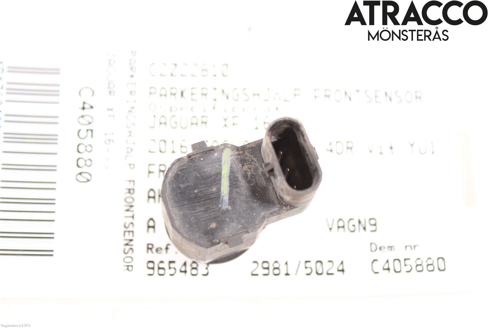 Jaguar XF (X260) 16-24 Parkeringshjälp Frontsensor