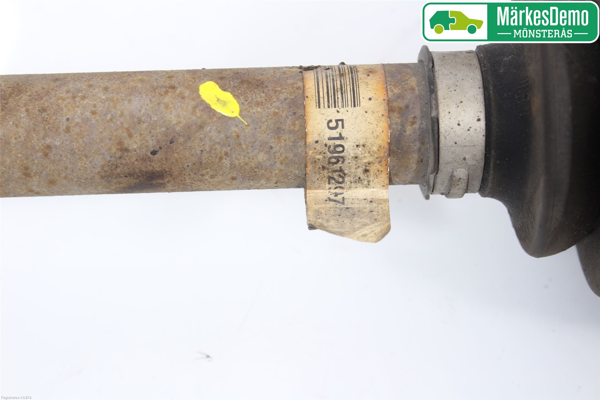 Fiat DOBLO CARGO Drivaxel Fram Vänster