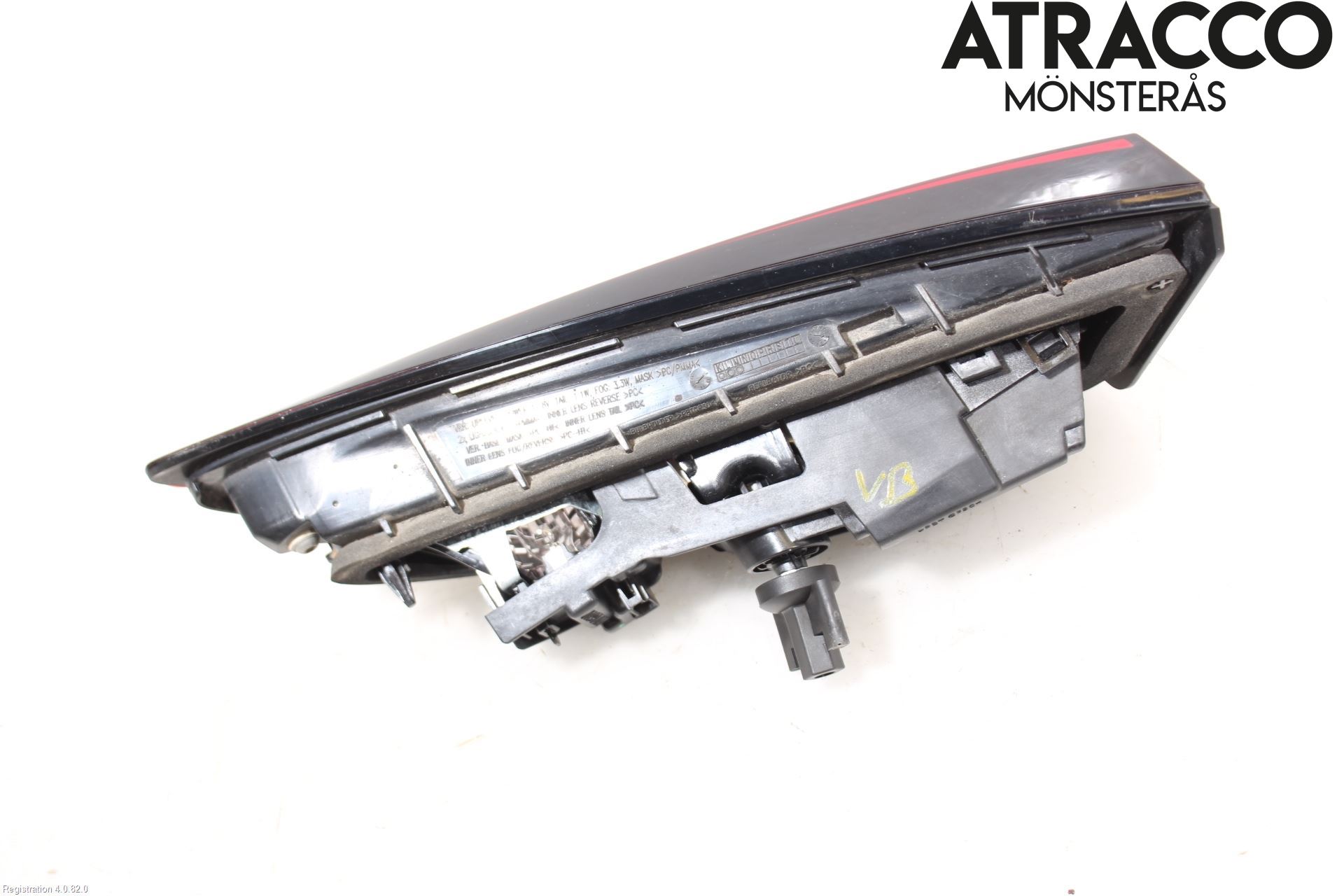 Opel ASTRA K 16-22 Bakljus Lucka Vä