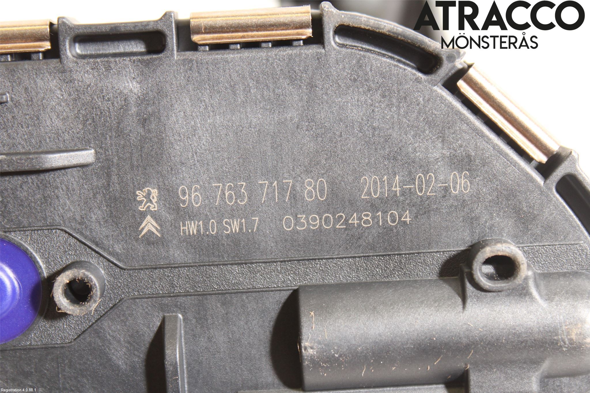 Citroen C4 GRAND PICASSO 14-18 Torkarmotor Vindruta