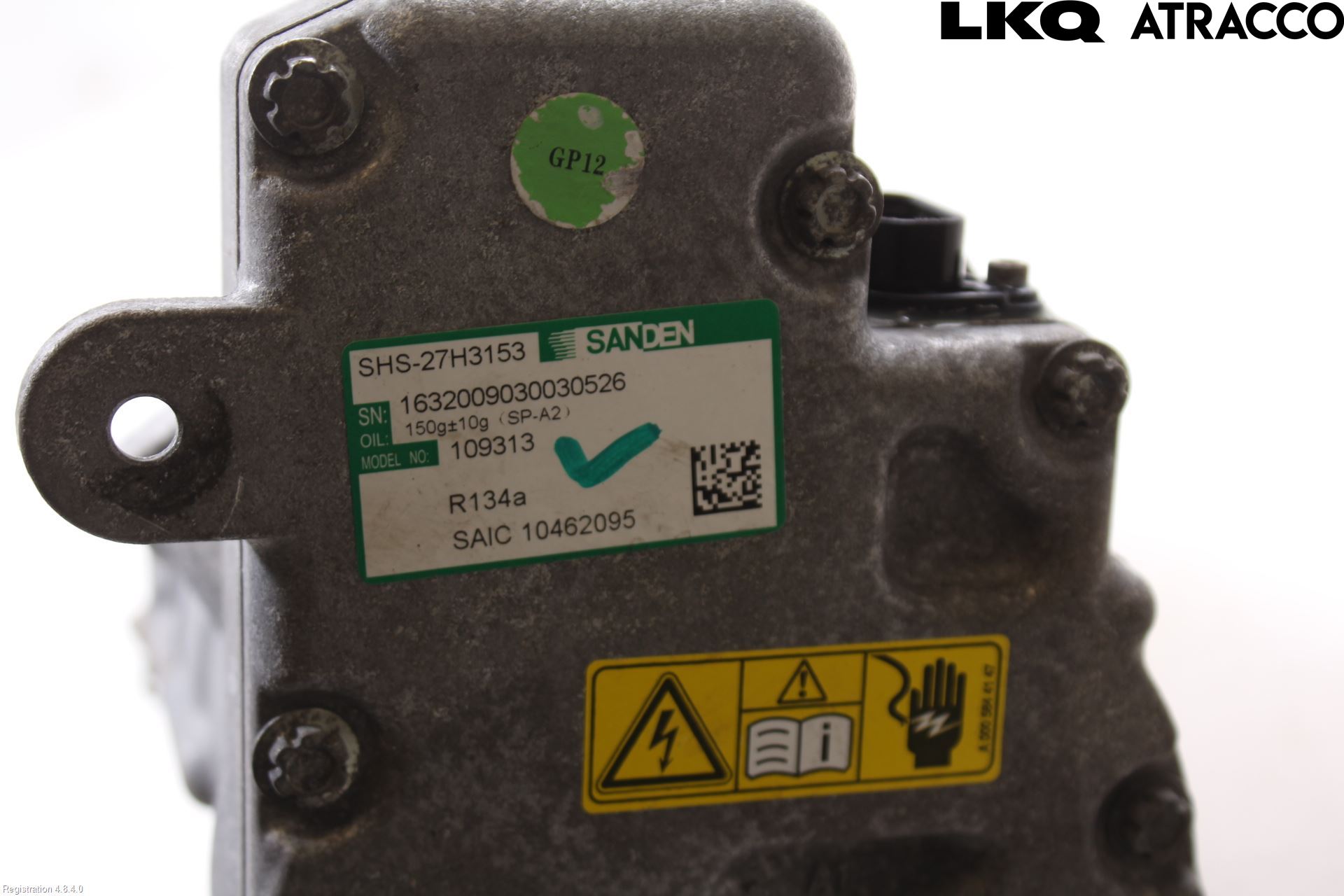 MG ZS EV 20- Ac Kompressor