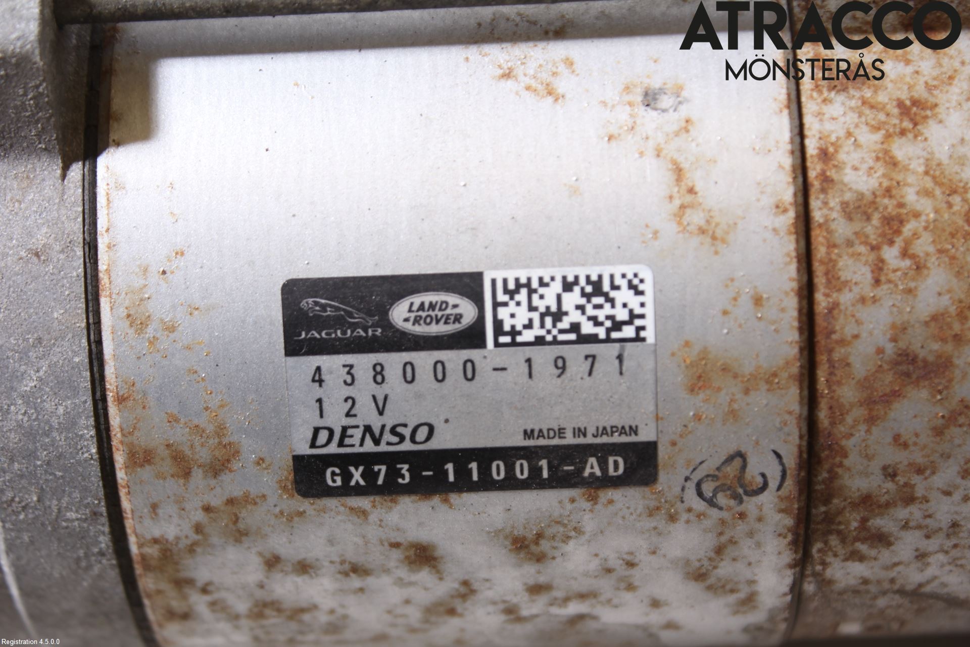 Jaguar F-PACE Startmotor Diesel