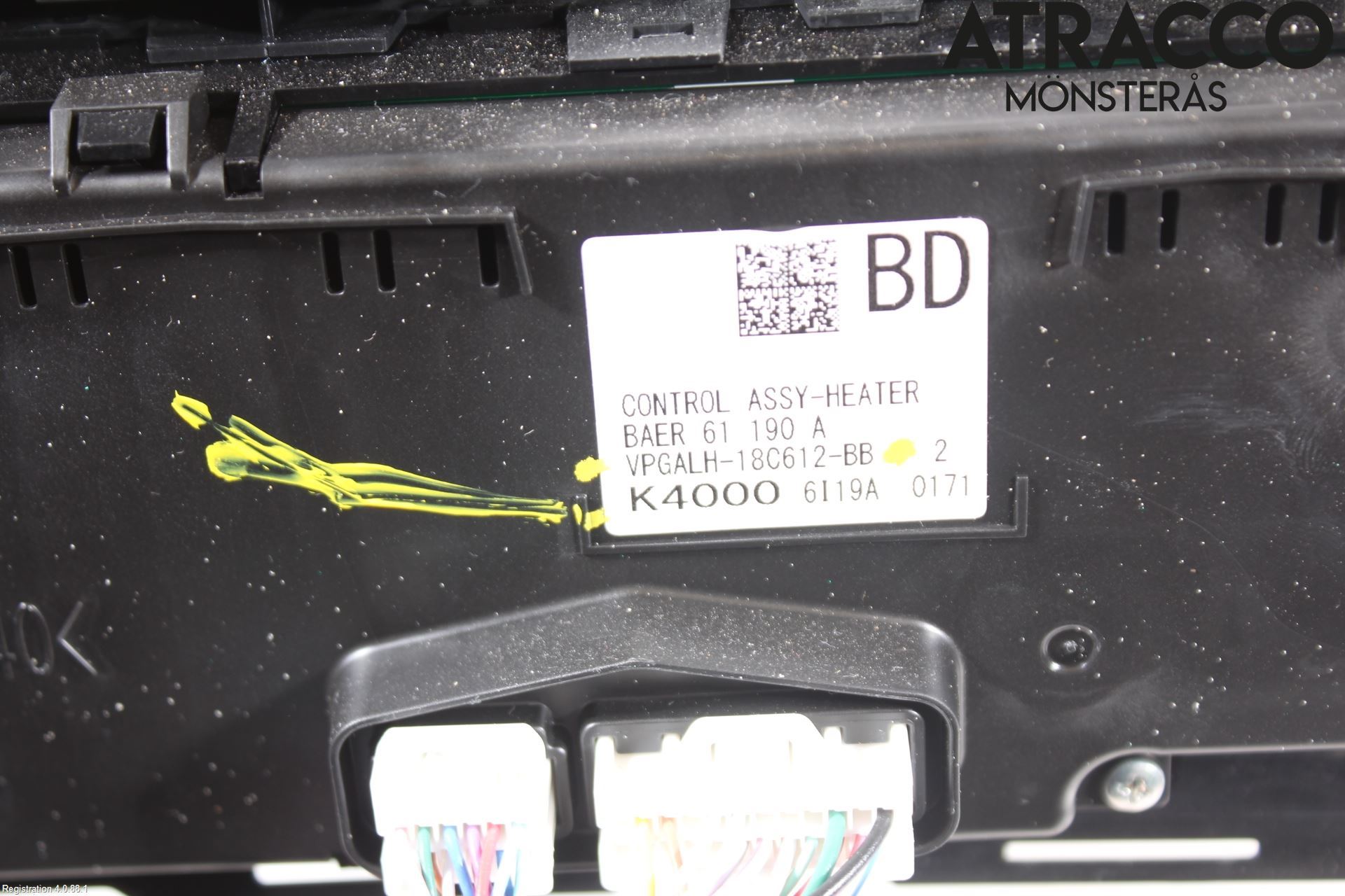 Mazda 3 III 14-19 Ac Styrenhet Ac Manöveren