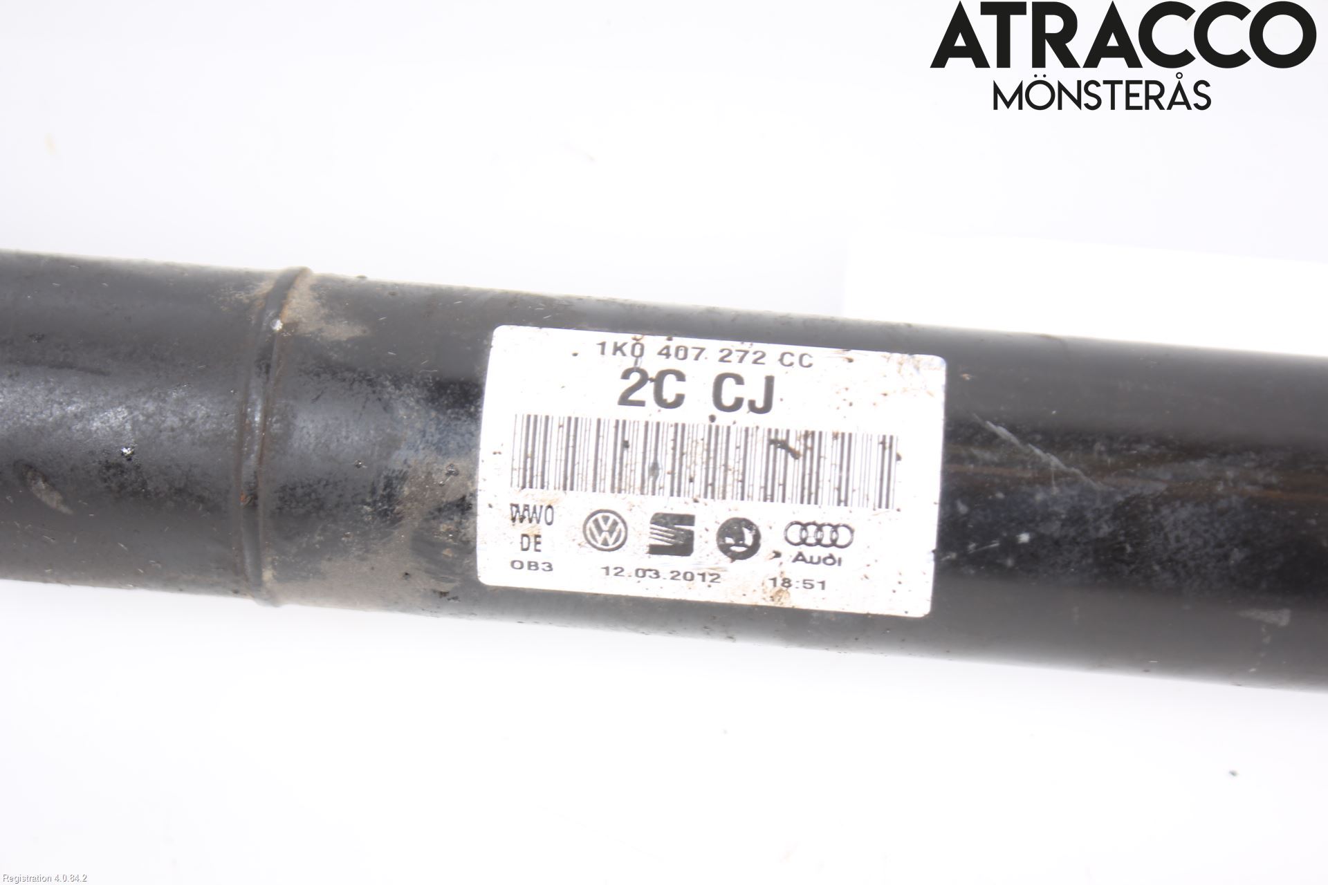 Volkswagen VW GOLF VI 09-13 Drivaxel Fram Höger