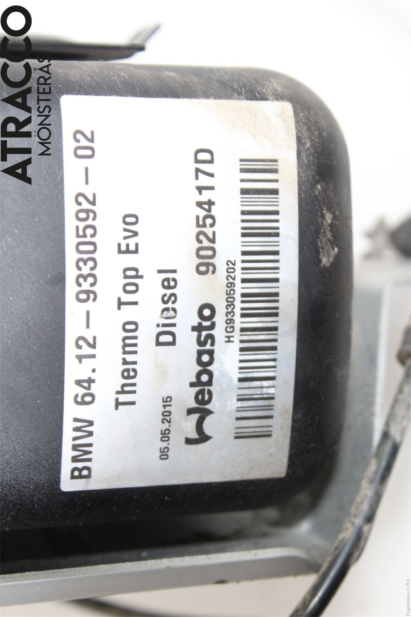 BMW X5 F15 13-18 Dieselvärmare