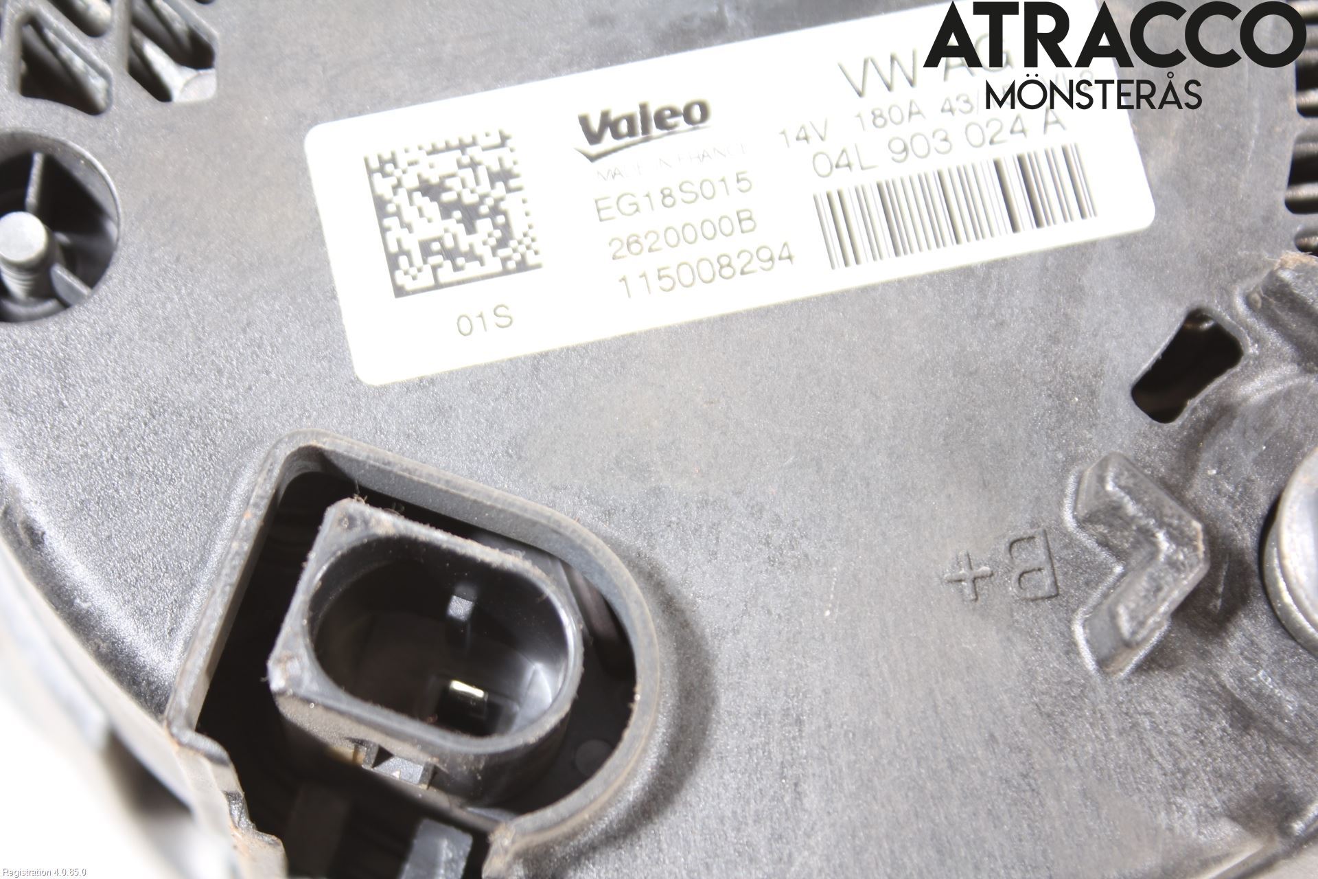 Audi A4/S4 B9 16-19 Generator