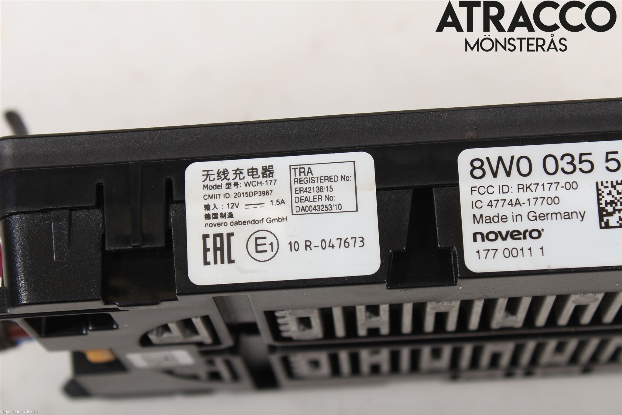 Audi A4/S4 B9 16-19 Antenn