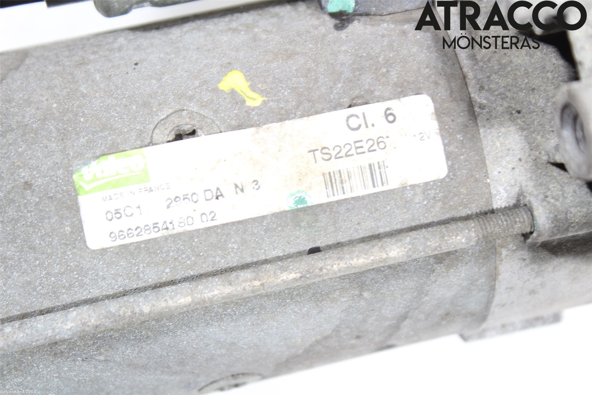 Citroen BERLINGO 08-18 Startmotor Diesel