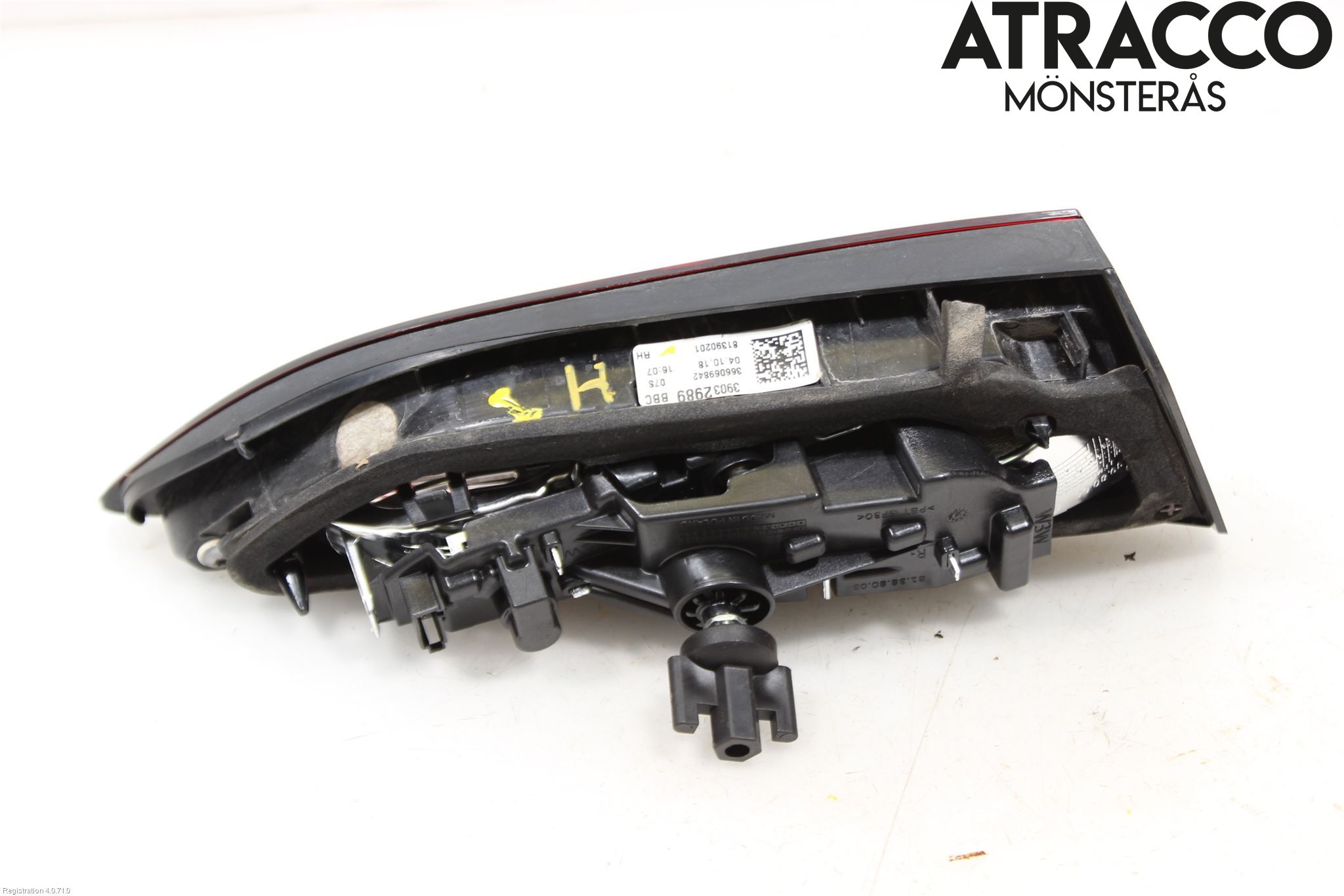 Opel ASTRA K 16-22 Bakljus Lucka Hö