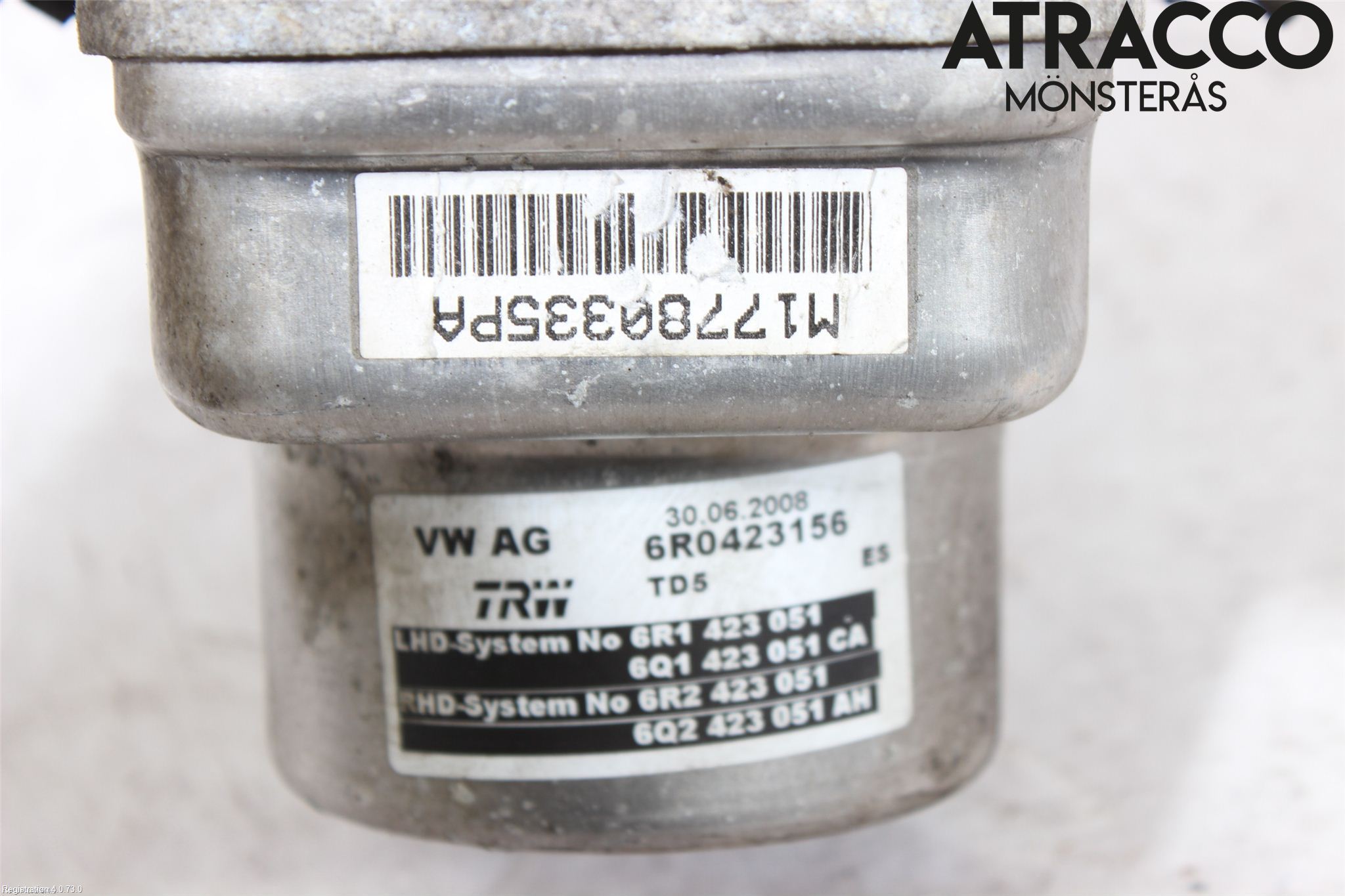 Seat IBIZA IV 08-16 Styrservo Pump Elektrisk