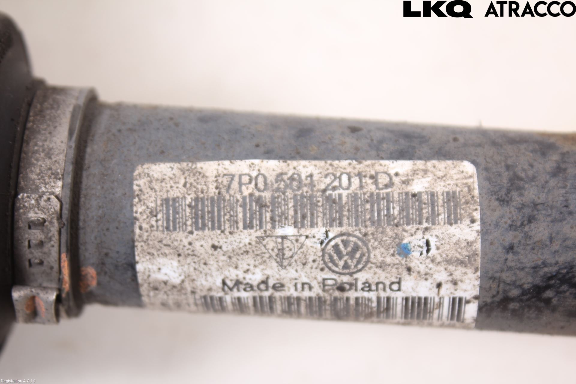 Porsche CAYENNE 03- Drivaxel Bak Vänster