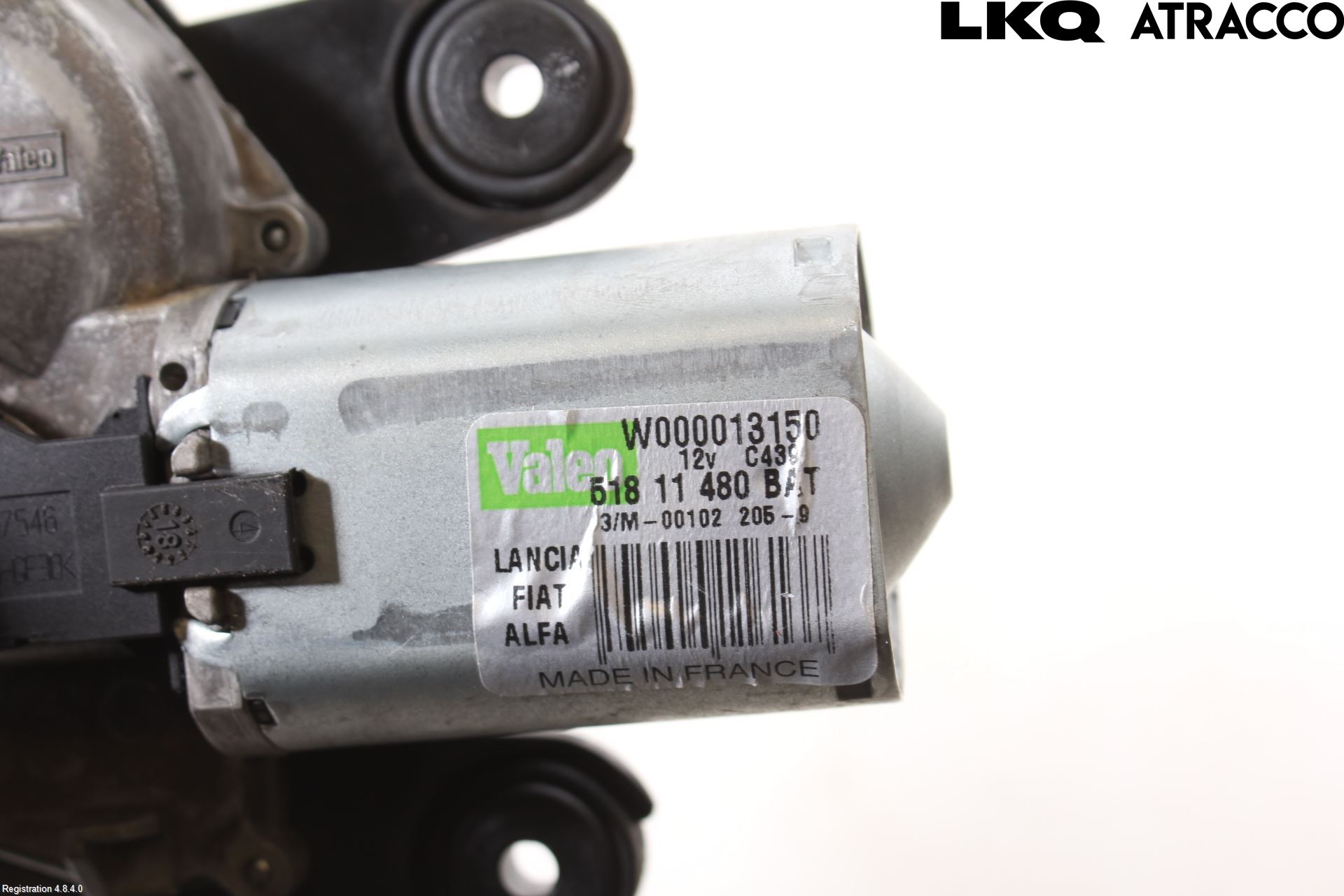Fiat DOBLO CARGO Torkarmotor Baklucka