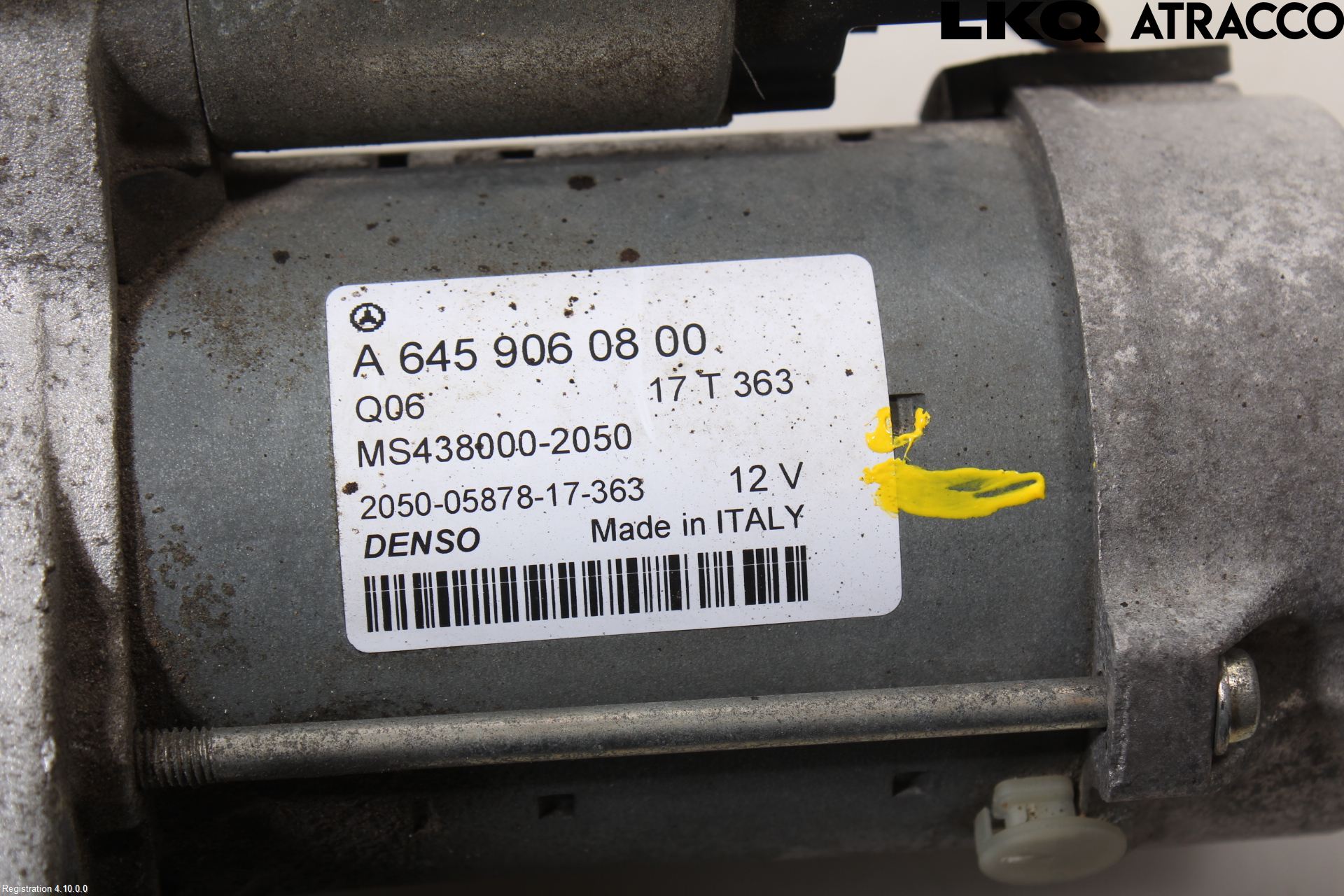 Mercedes-Benz MB CLA-KLASS (C117/X117) 13-19 Startmotor Diesel