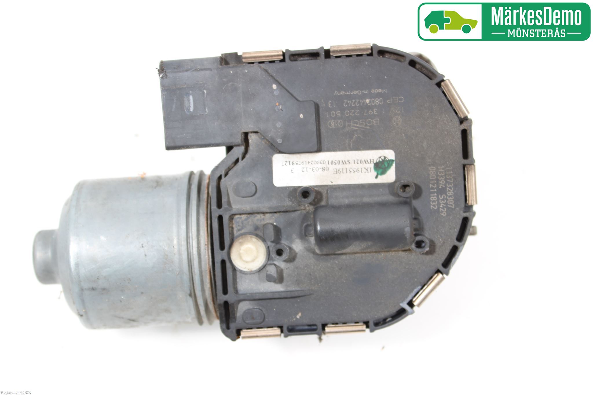 Volkswagen VW GOLF V 04-09 Torkarmotor Vindruta