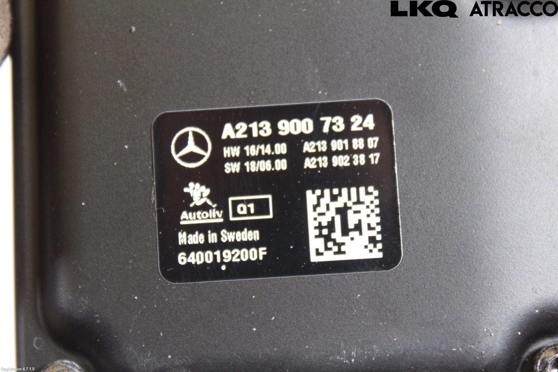 Mercedes-Benz MB E-KLASS (W213) 16-23 Sensor Aktivt Kollisionsskydd