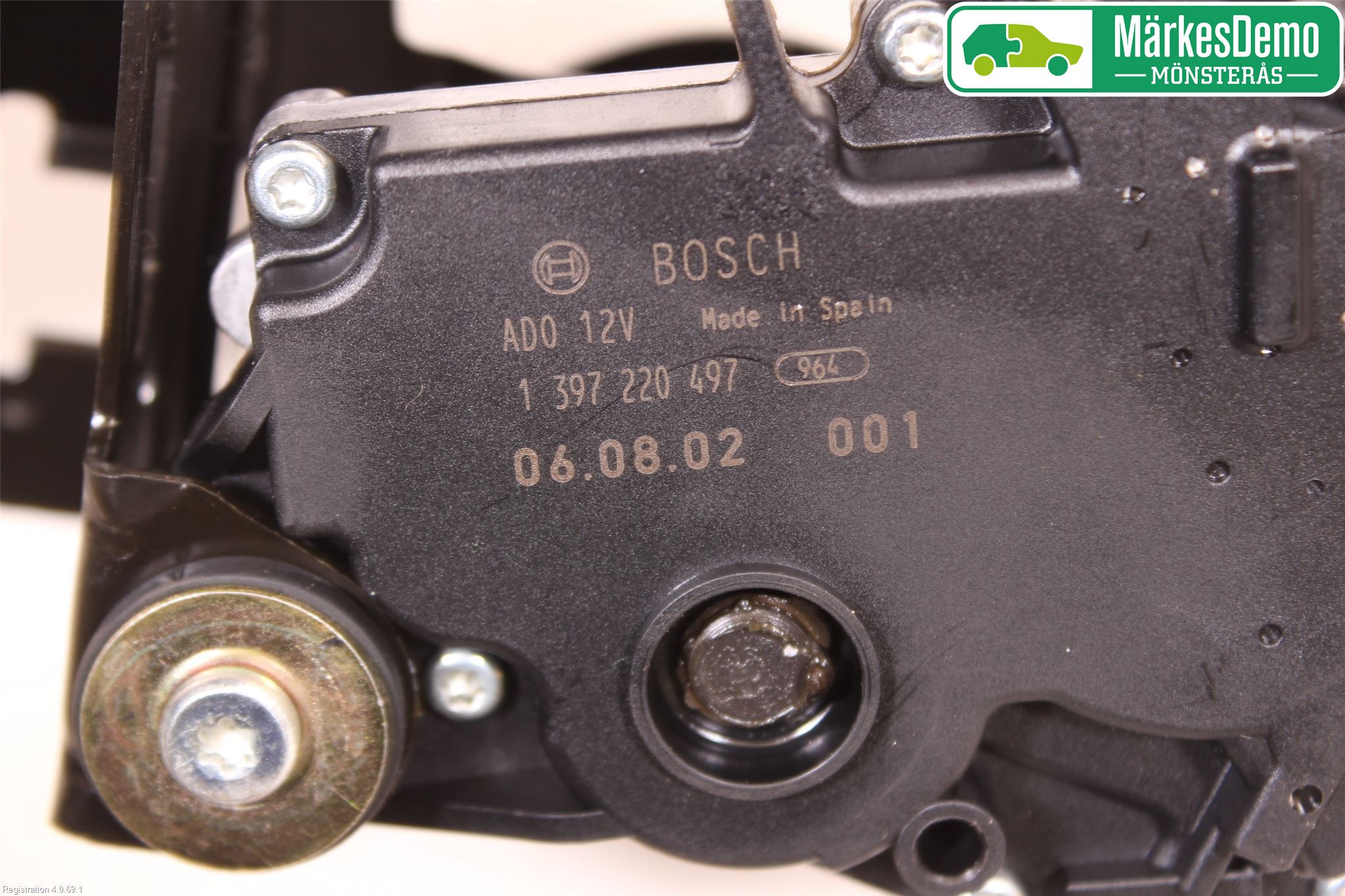 BMW 3 E90/91 SED/TOU 05-12 Torkarmotor Baklucka