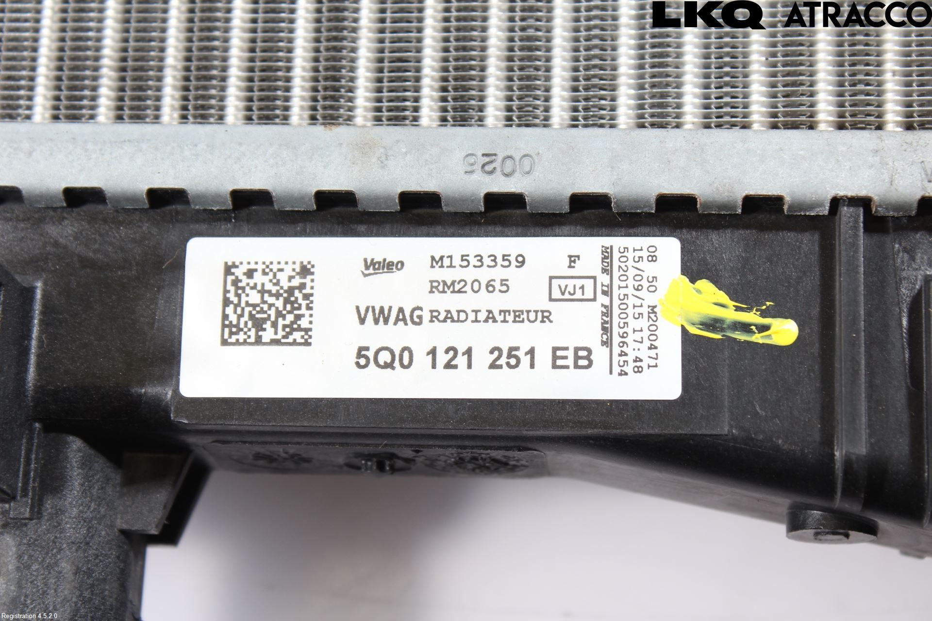 Volkswagen VW GOLF / E-GOLF VII 13-20 Kylare Man