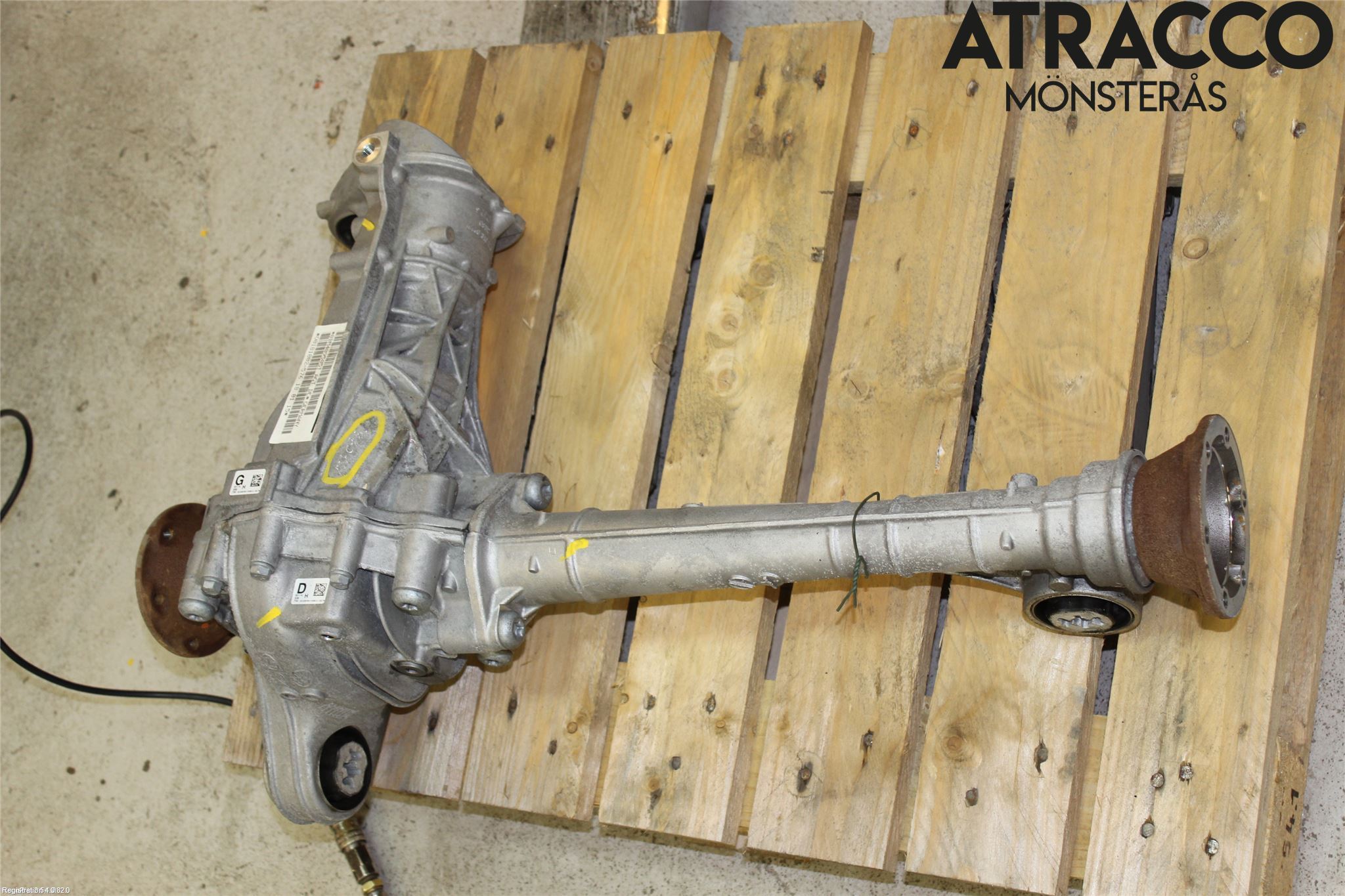Volkswagen VW TOUAREG 7L 03-10 Framvagn Diffrential