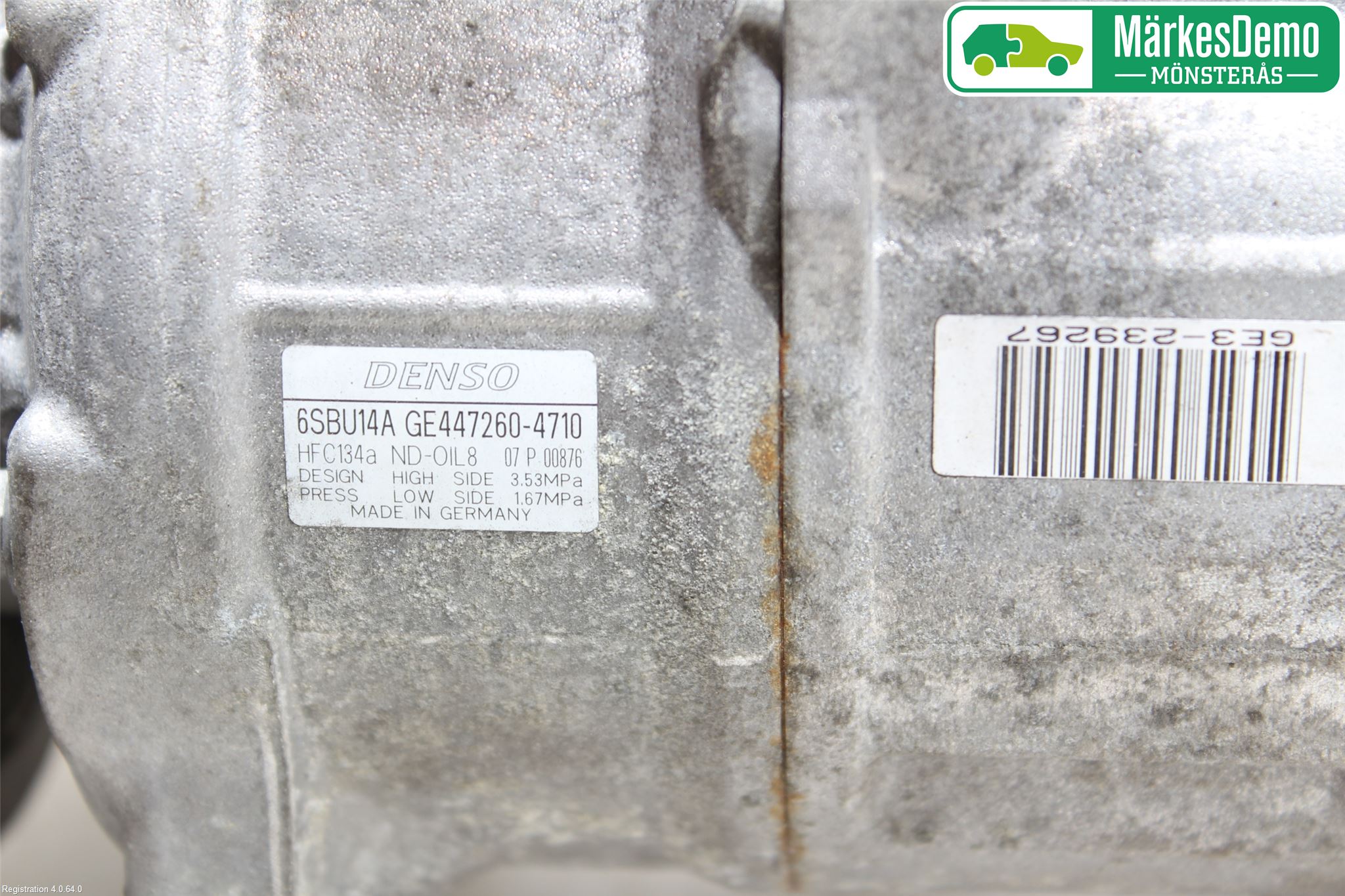 BMW 3 F30/F31/F80 12-19 Ac Kompressor