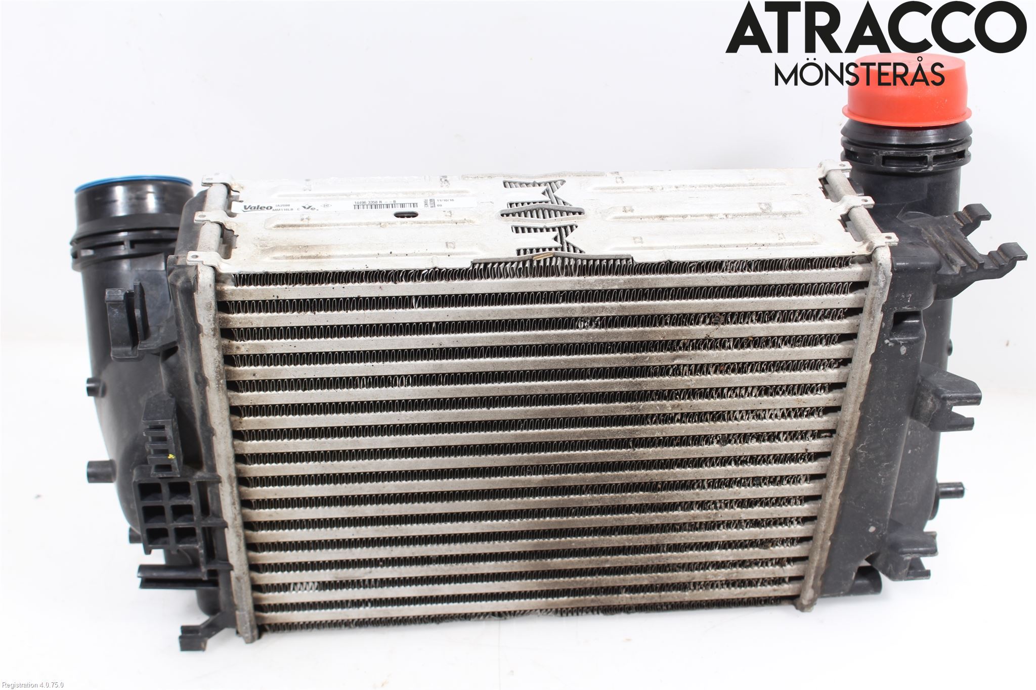 Renault MEGANE IV 16-23 Laddluft-Intercooler Kyl