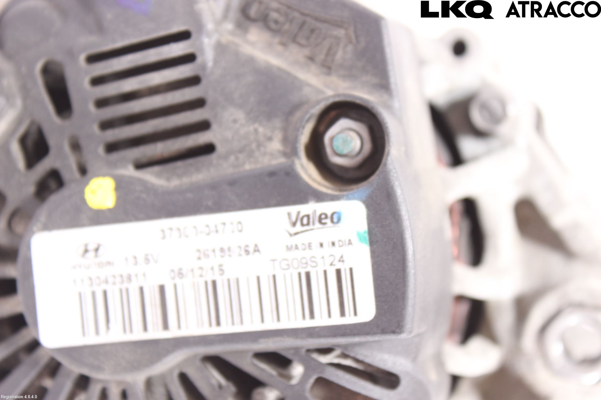 Hyundai i10 BA 14-16 Generator