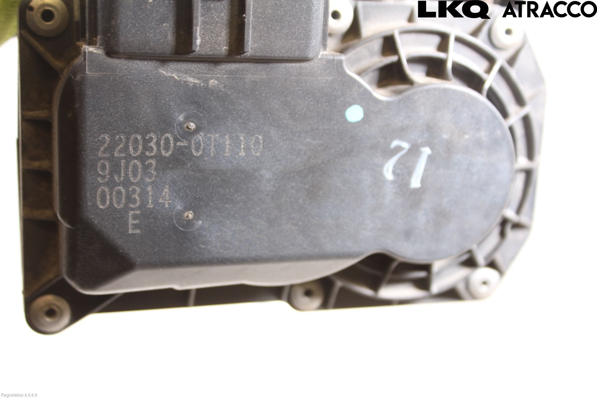 Toyota COROLLA 19- Injspjällhus