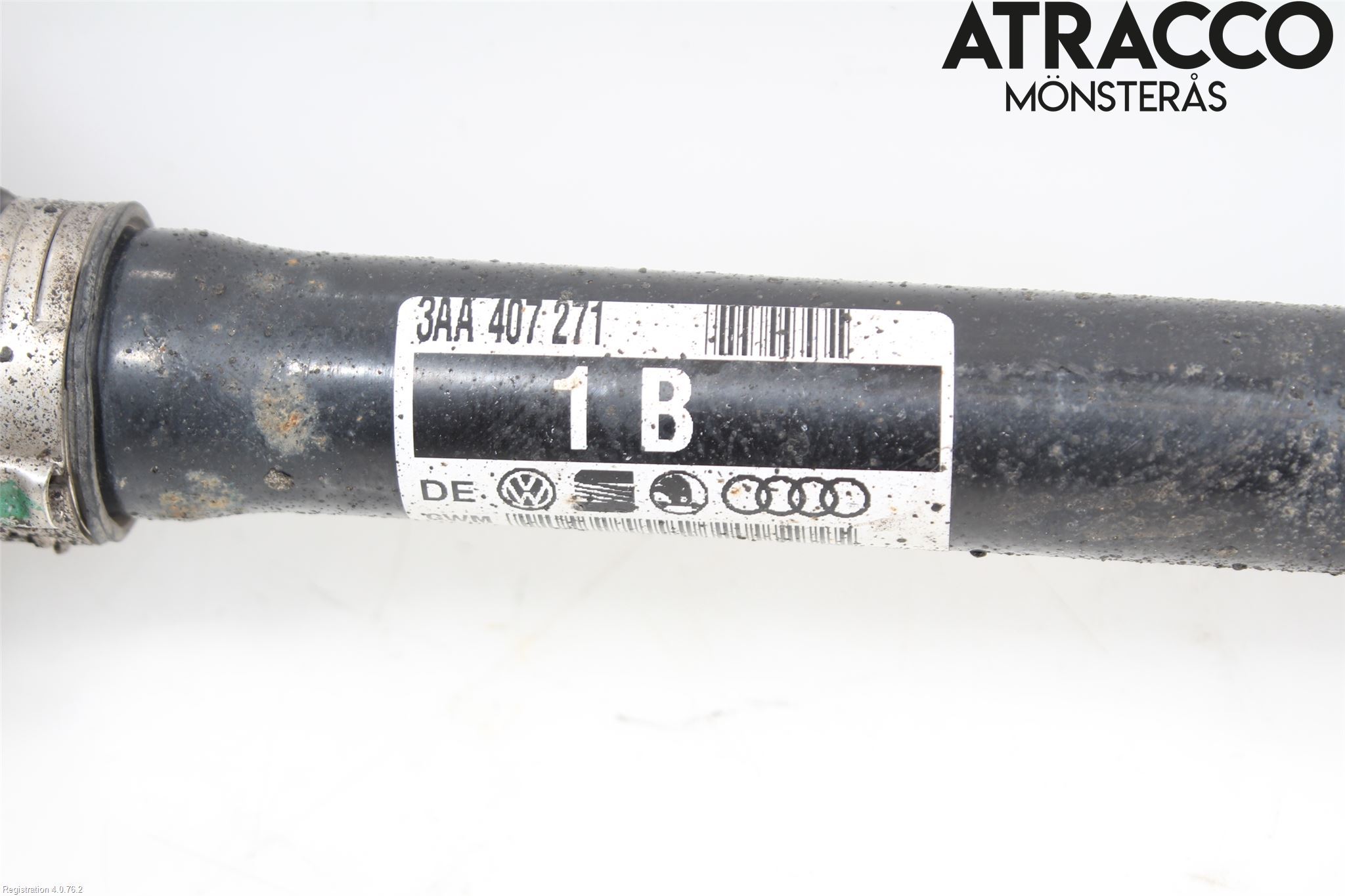 Volkswagen VW CADDY 16-20 Drivaxel Fram Vänster