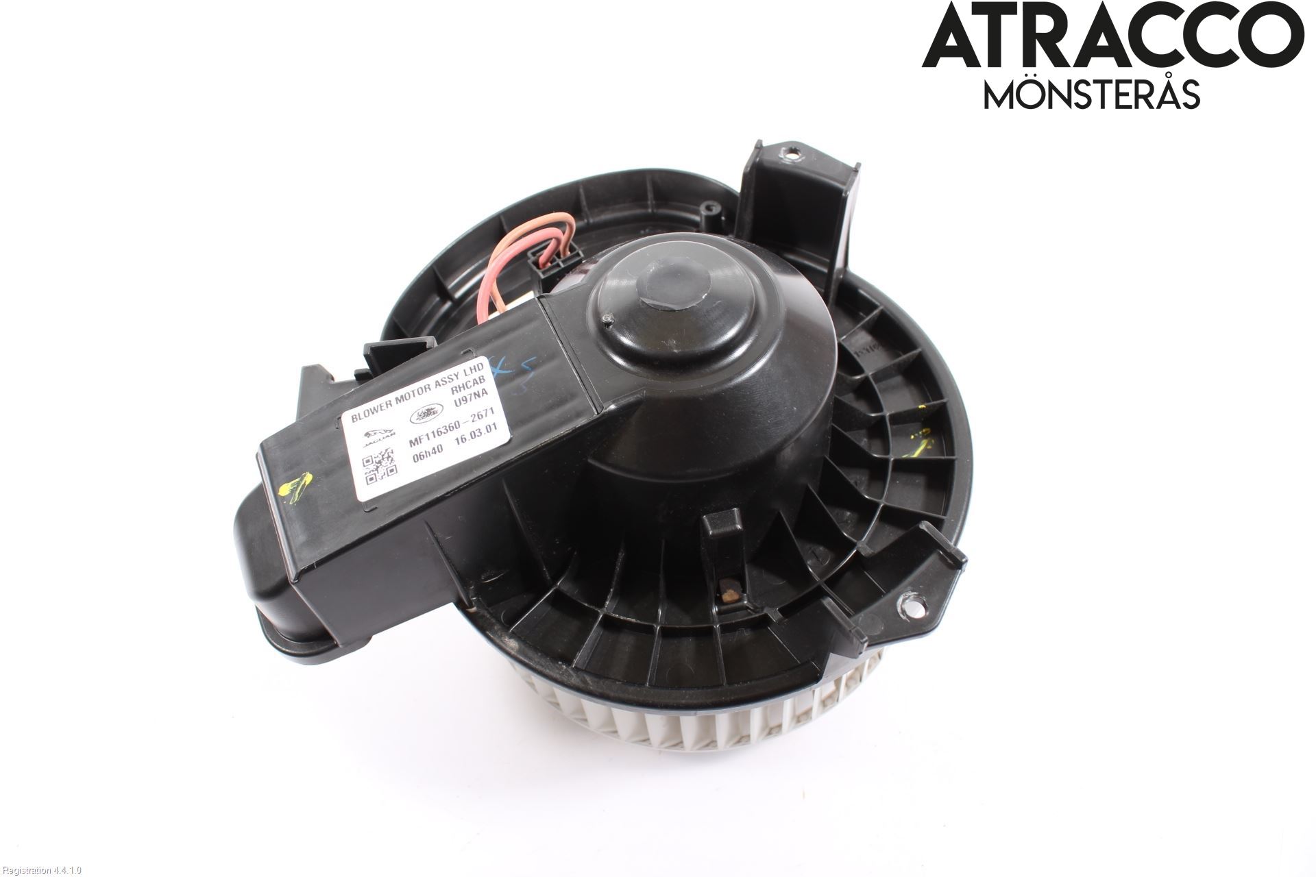 Jaguar F-PACE Värmefläkt