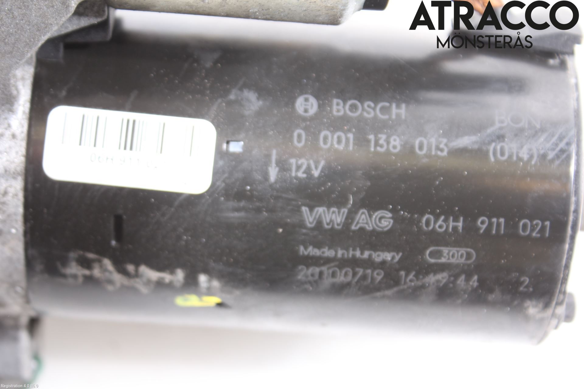 Audi A4/S4 08-11 Startmotor