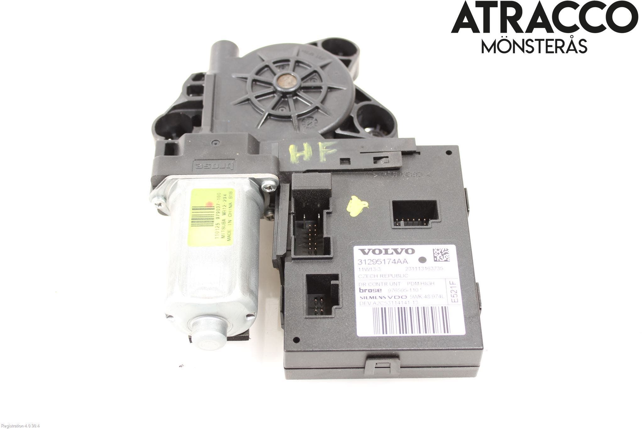 Volvo C30 10-13 Fönsterhissmotor