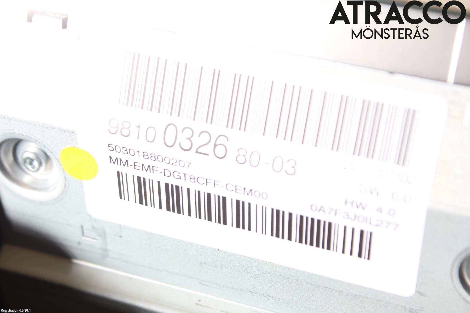 Peugeot 5008 17-24 Multifunktionsdisplay