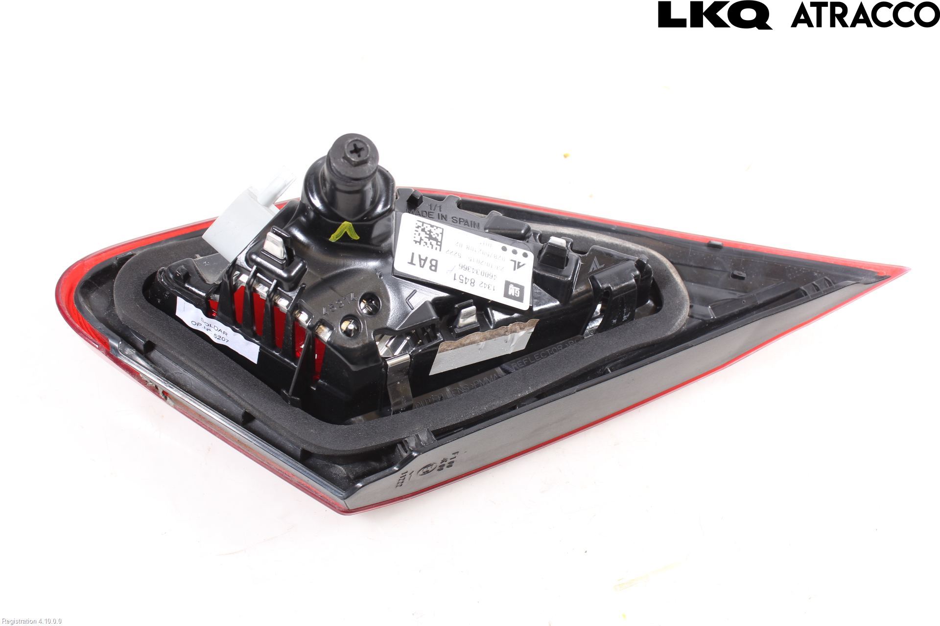 Opel CORSA E 15-19 Bakljus Lucka Vä