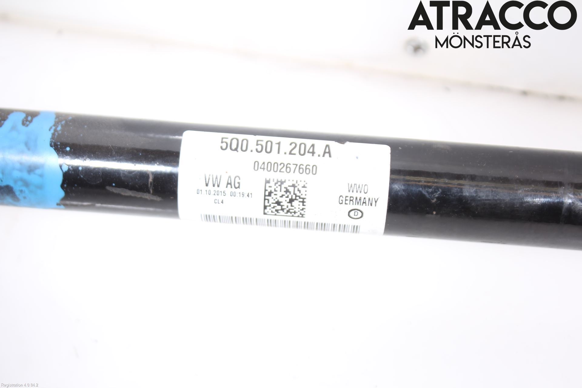 Volkswagen VW GOLF / E-GOLF VII 13-20 Drivaxel Bak Höger