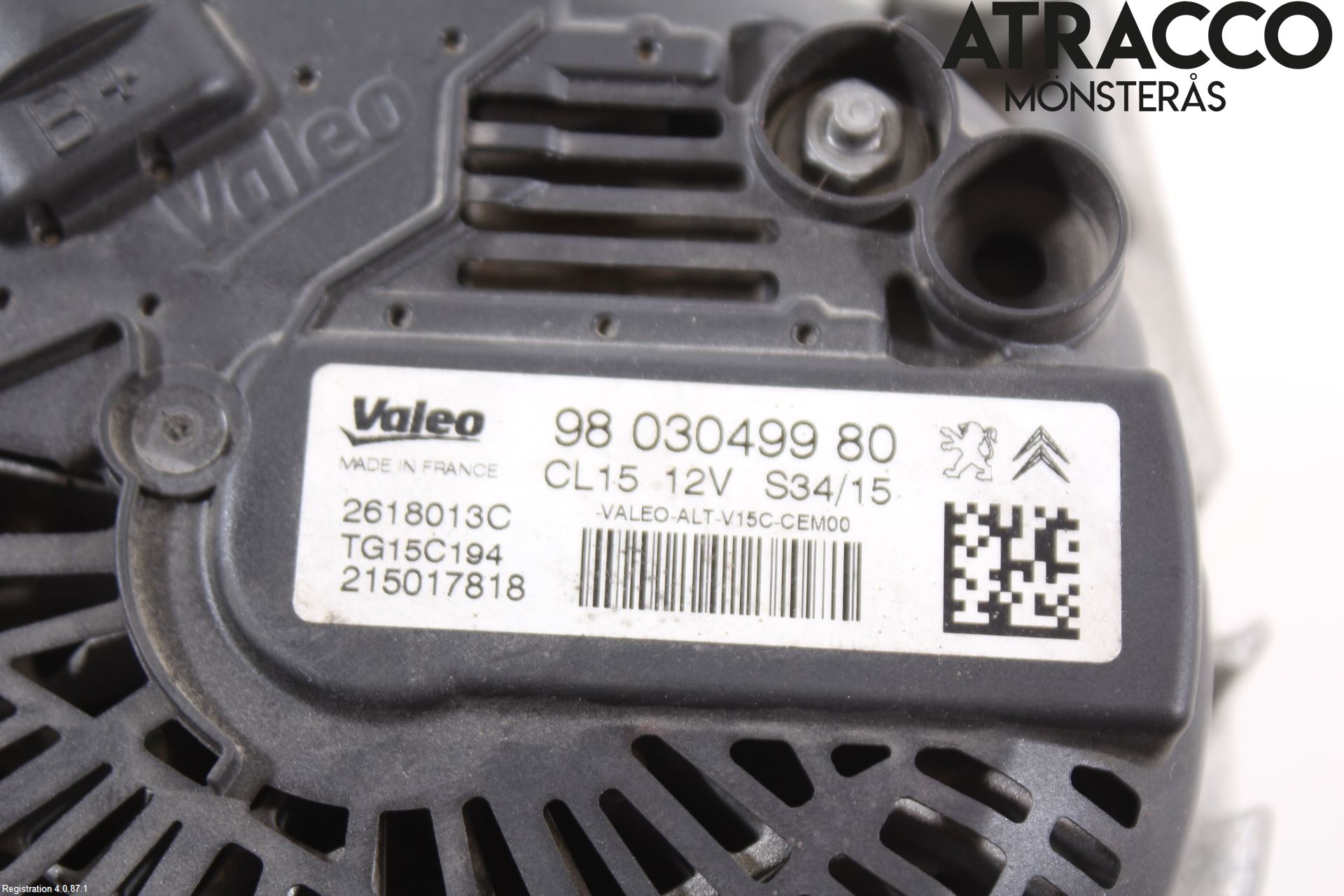 Mitsubishi ASX 10-22 Generator