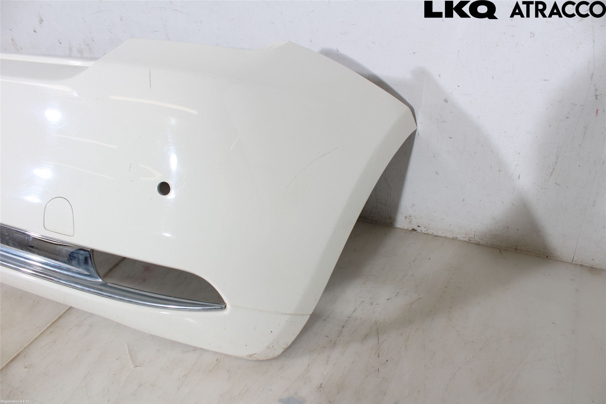 Fiat 500 07- Stötfångarbeklädnad Bak