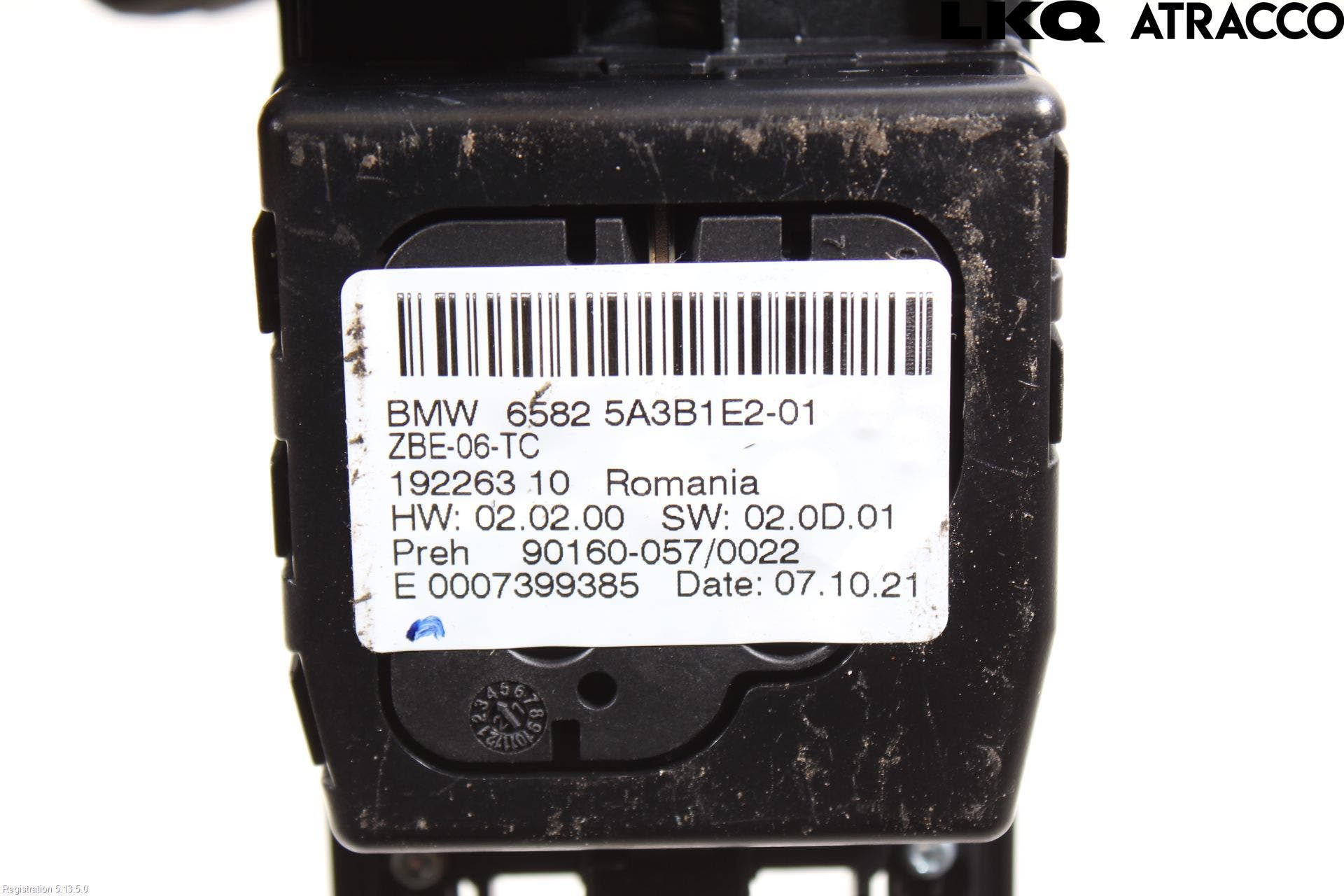 BMW 5 G30/G31/F90 17-23 Strömställare Multifunktion