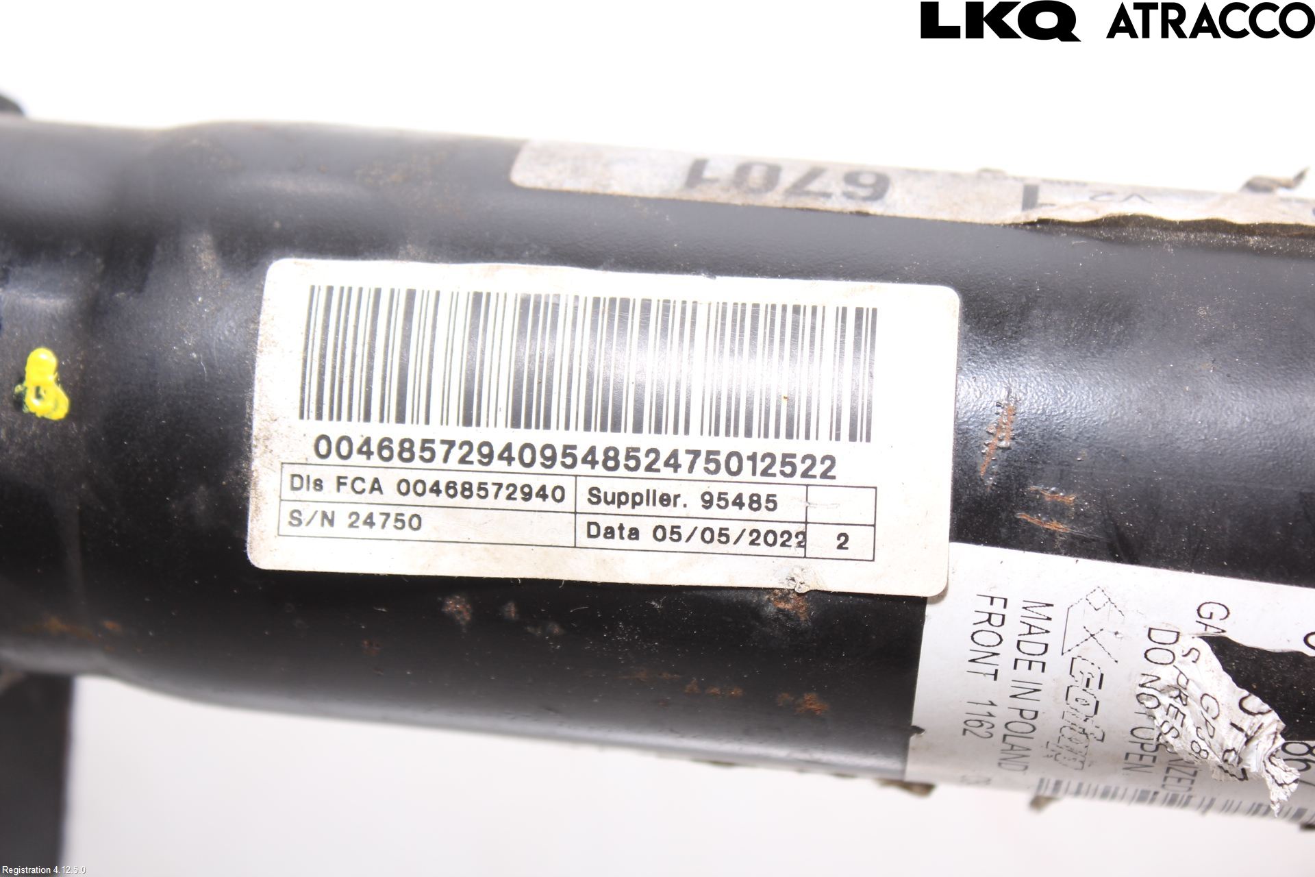 Fiat DUCATO 15-23 Fjäderben Fram Vänster