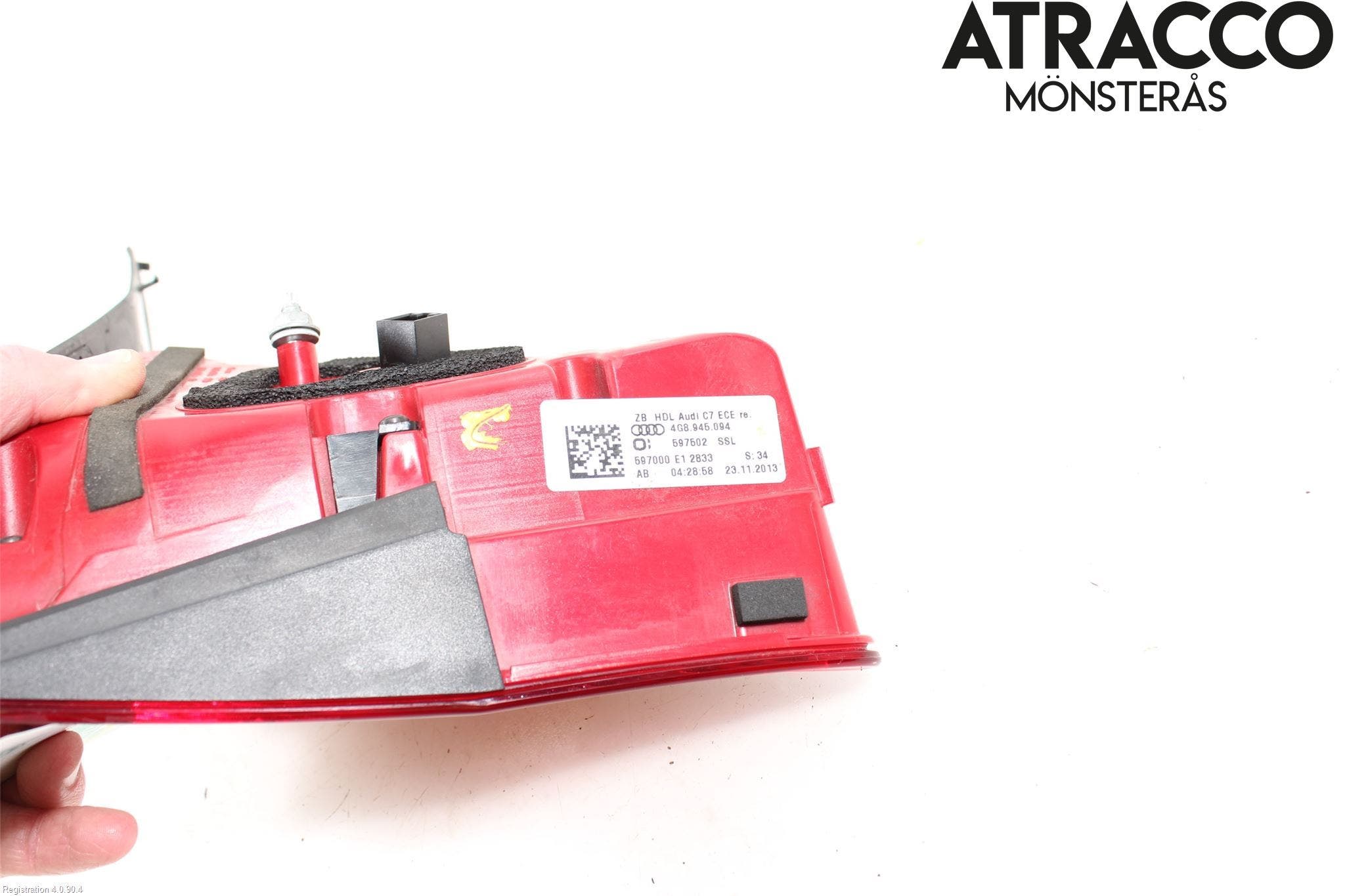 Audi A7/S7 4G 11-17 Bakljus Lucka Hö