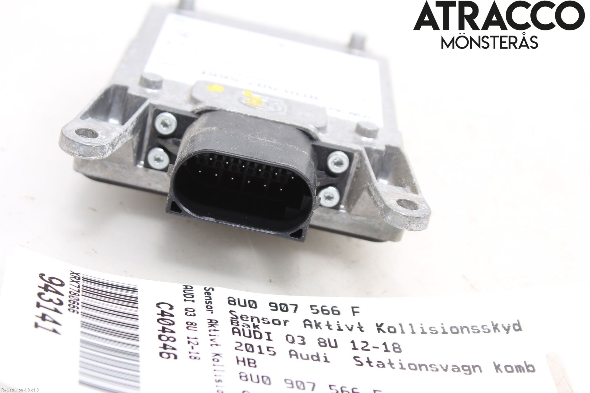 Audi Q3 8U 12-18 Sensor Aktivt Kollisionsskydd